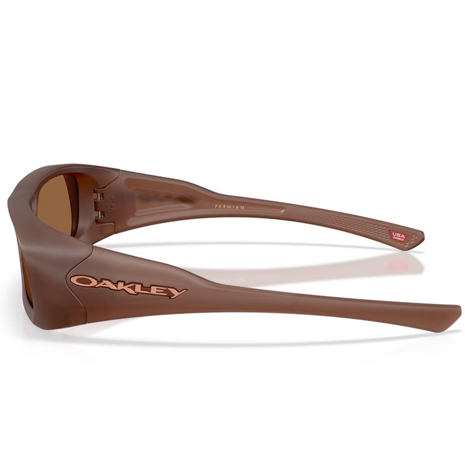 Óculos de Sol Oakley Permian Matte Transparent Mahogany 1059 - Foto 2