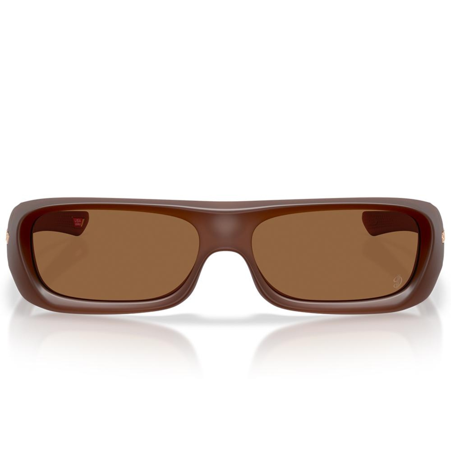 Óculos de Sol Oakley Permian Matte Transparent Mahogany 1059 - Foto 3