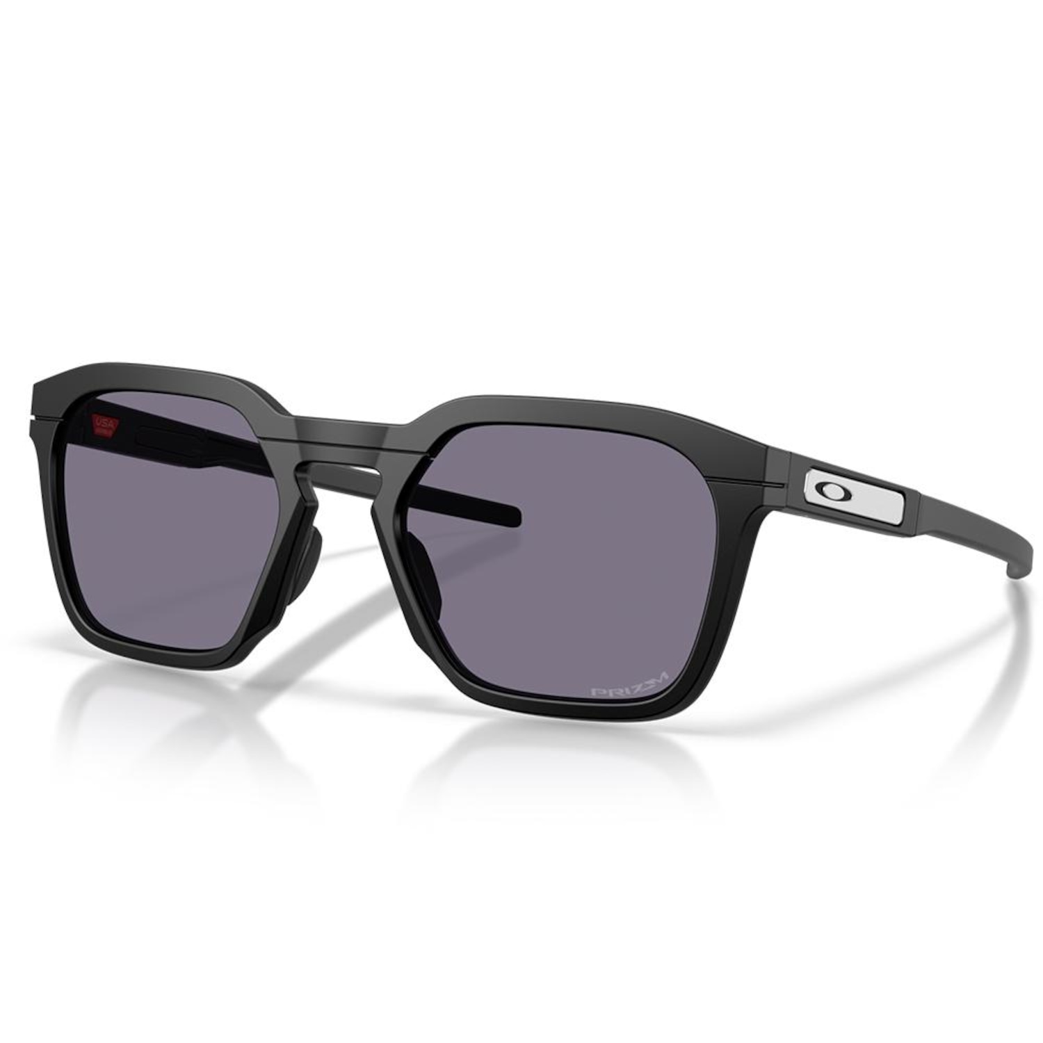 Óculos de Sol Oakley HSTN SQ 2.0 Matte Black Prizm Grey - Foto 1