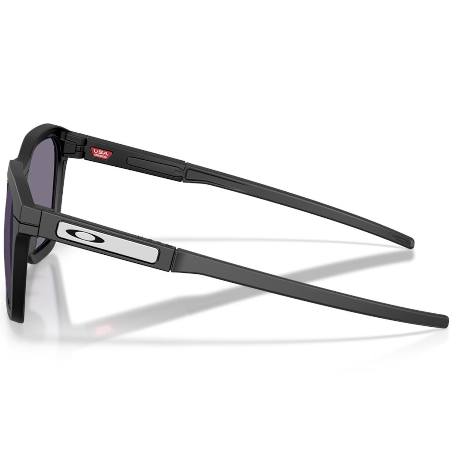 Óculos de Sol Oakley HSTN SQ 2.0 Matte Black Prizm Grey - Foto 2