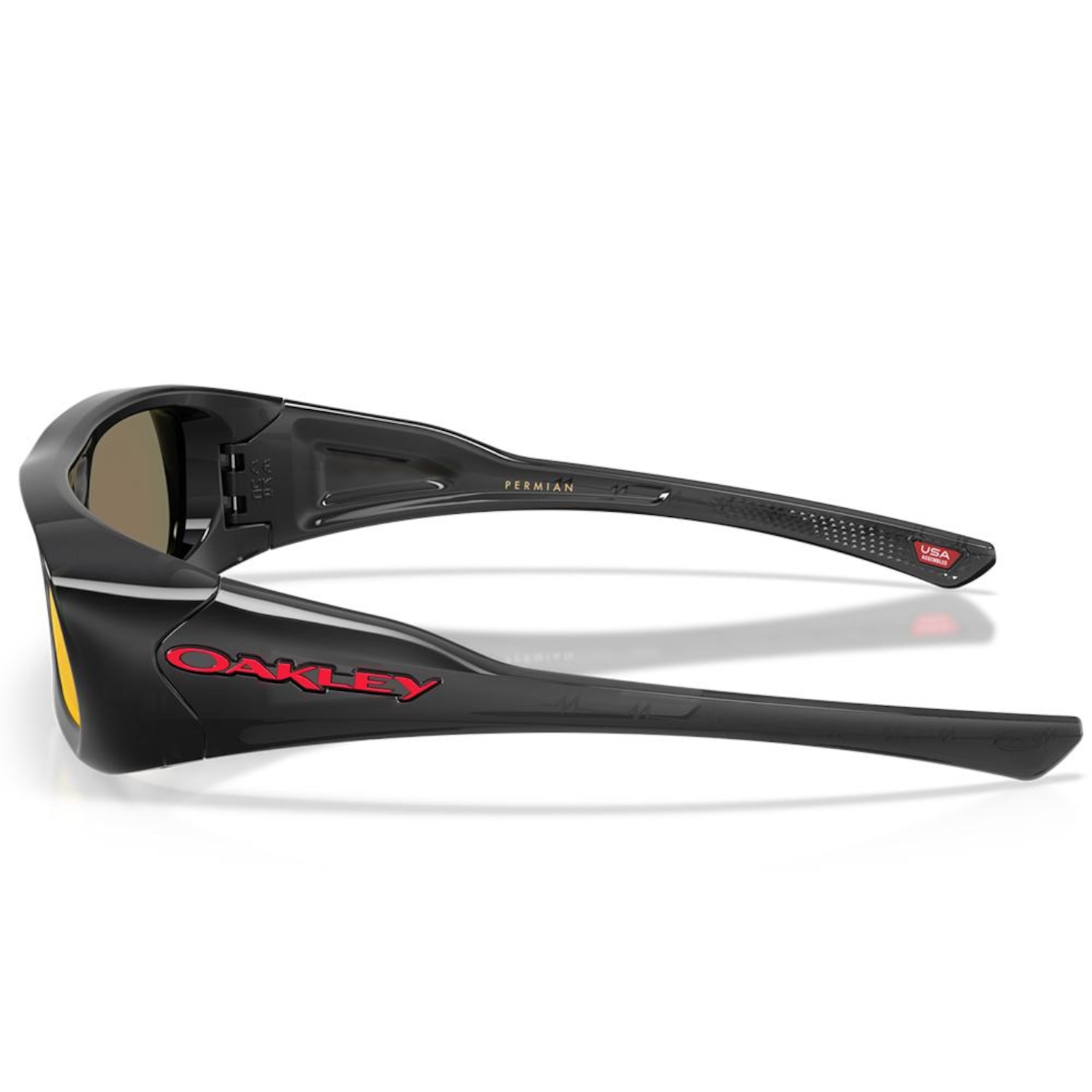 Óculos de Sol Oakley Permian Black Ink Prizm Ruby - Foto 2