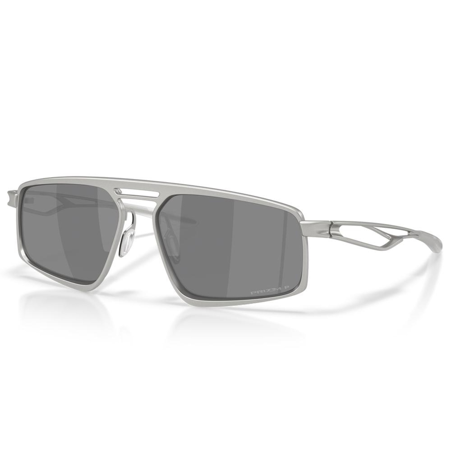 Óculos de Sol Oakley Bushwick Satin Chrome - Foto 1