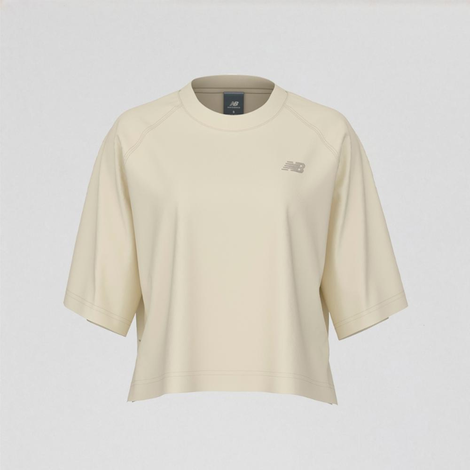 Camiseta Raglan Oversized New Balance Feminina - Foto 1