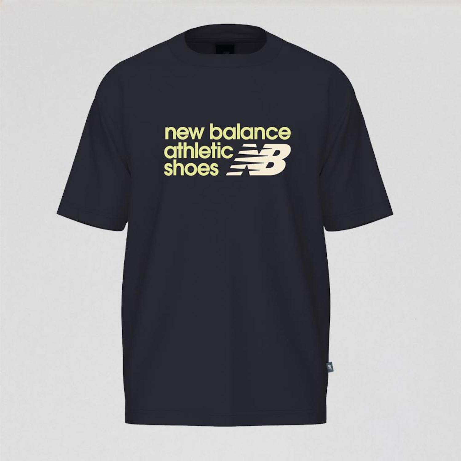 Camiseta Athletics Relaxed Premium Chest Logo New Balance Masculina - Foto 1