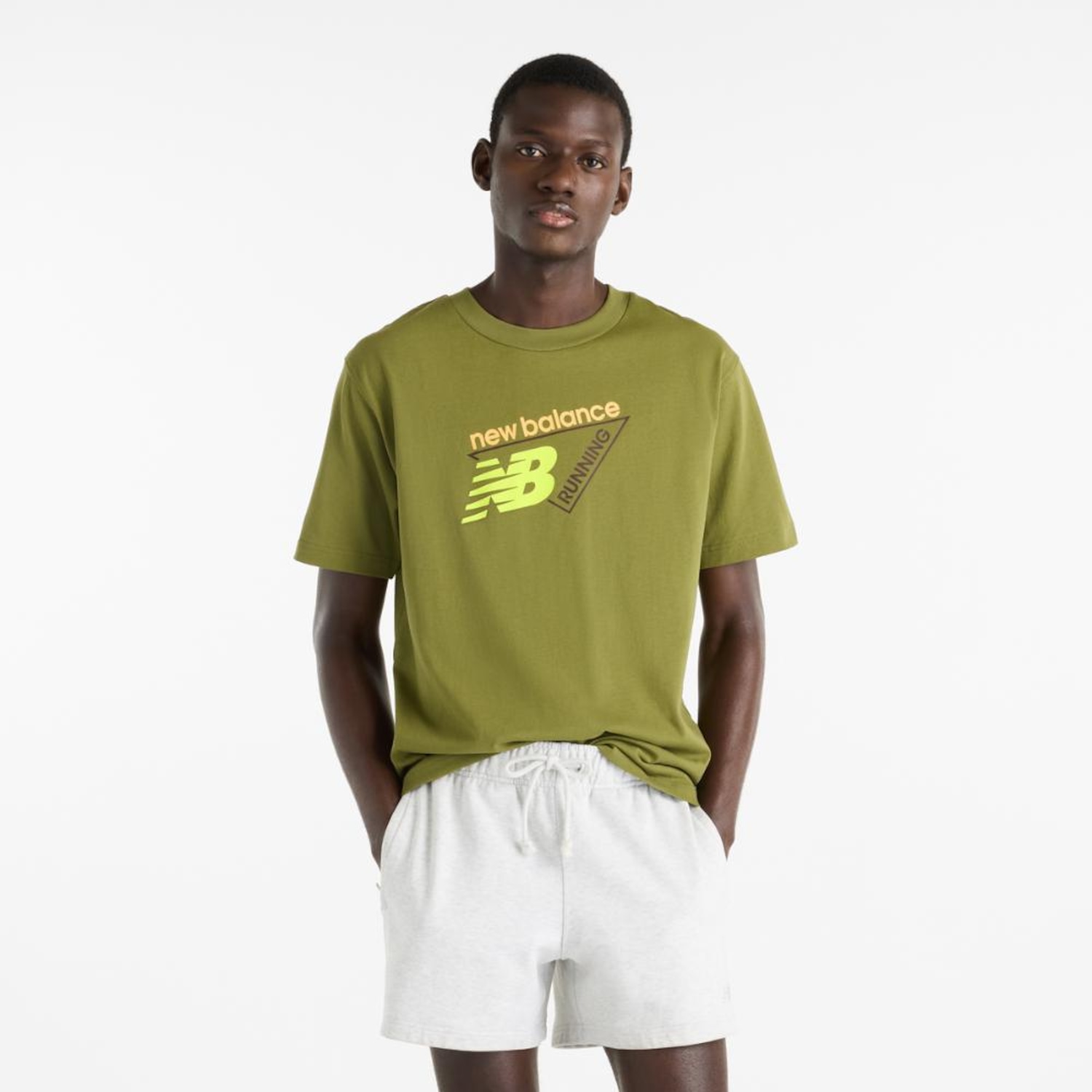 Camiseta Classic Tri Logo New Balance Masculina - Foto 1