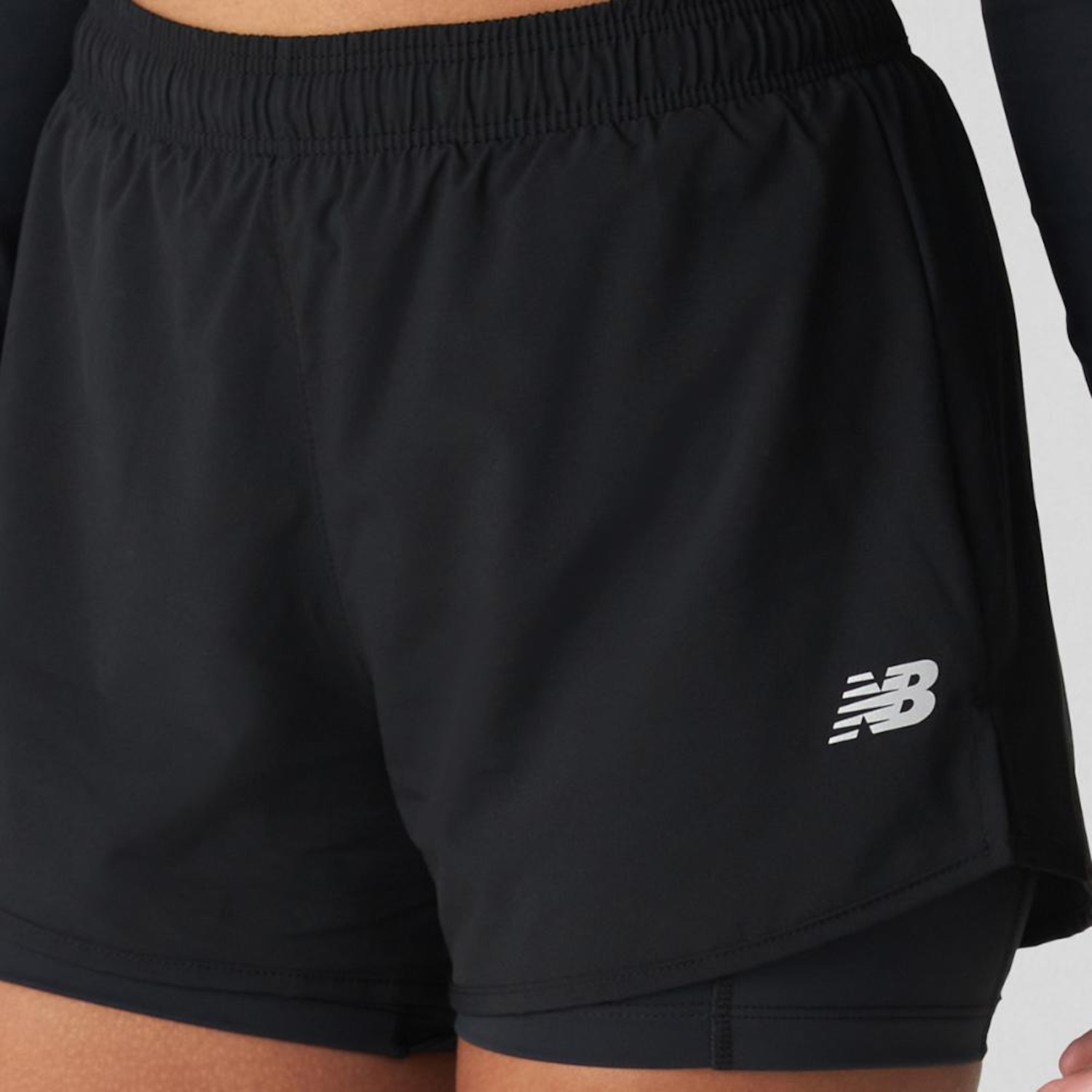 Short Feminino New Balance Sport Essentials 2 IN 1 - Foto 2