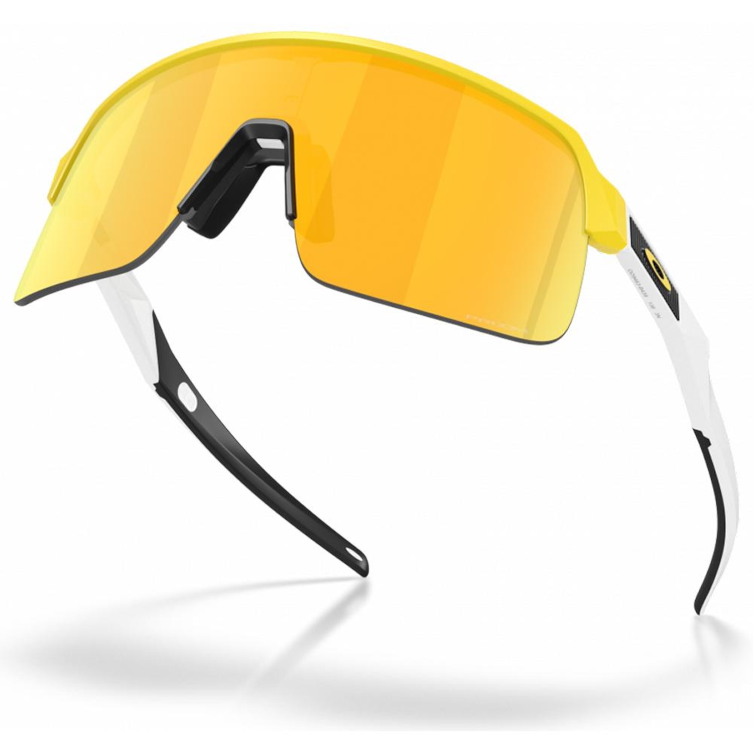 Óculos de Sol Oakley Sutro Lite Matte Yellow Prizm 24K - Foto 4