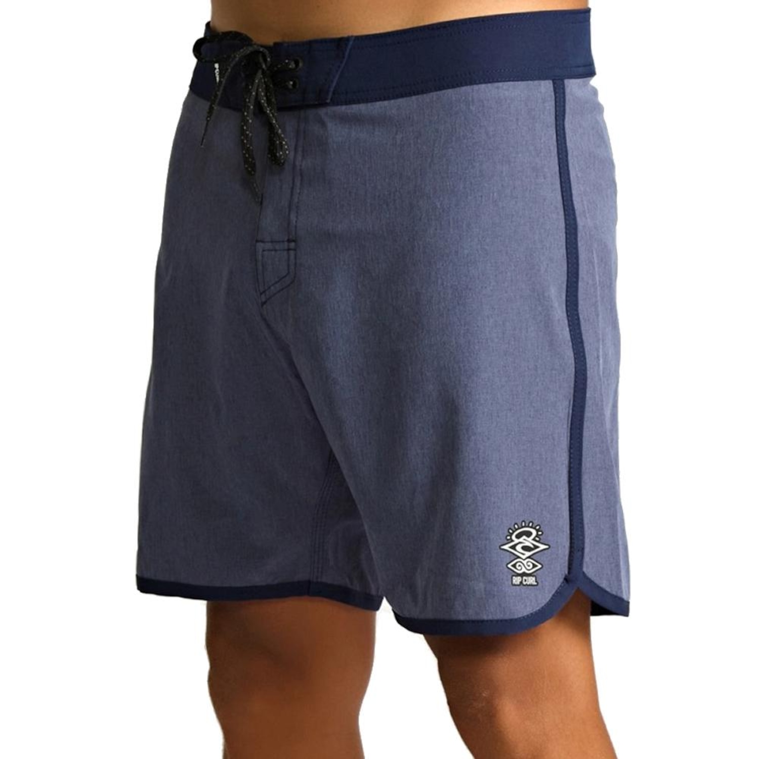 Bermuda Rip Curl Icons Of Surf Scallop Navy Heather Masculina - Foto 3