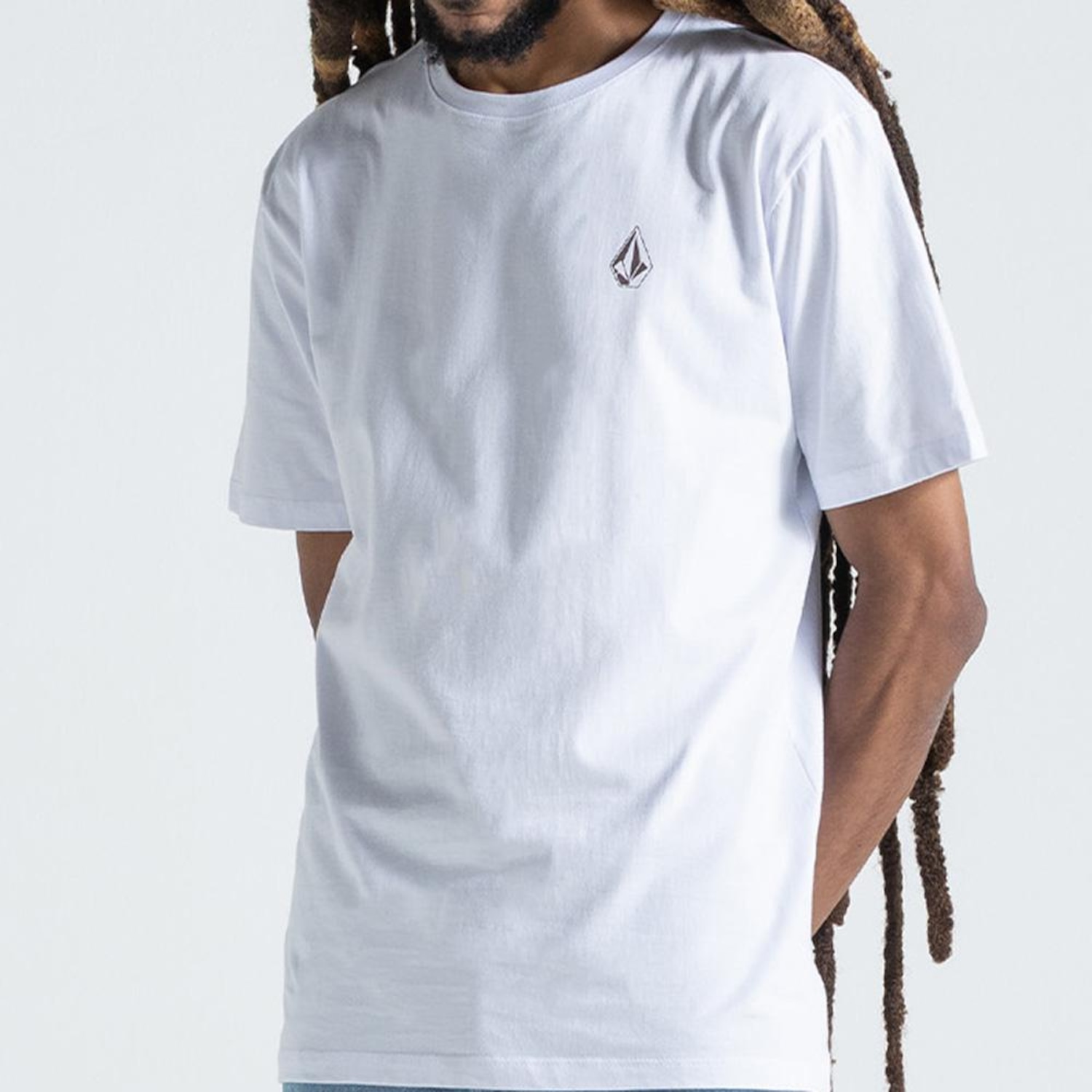 Camiseta Volcom Skidder Oversize Masculina - Foto 1