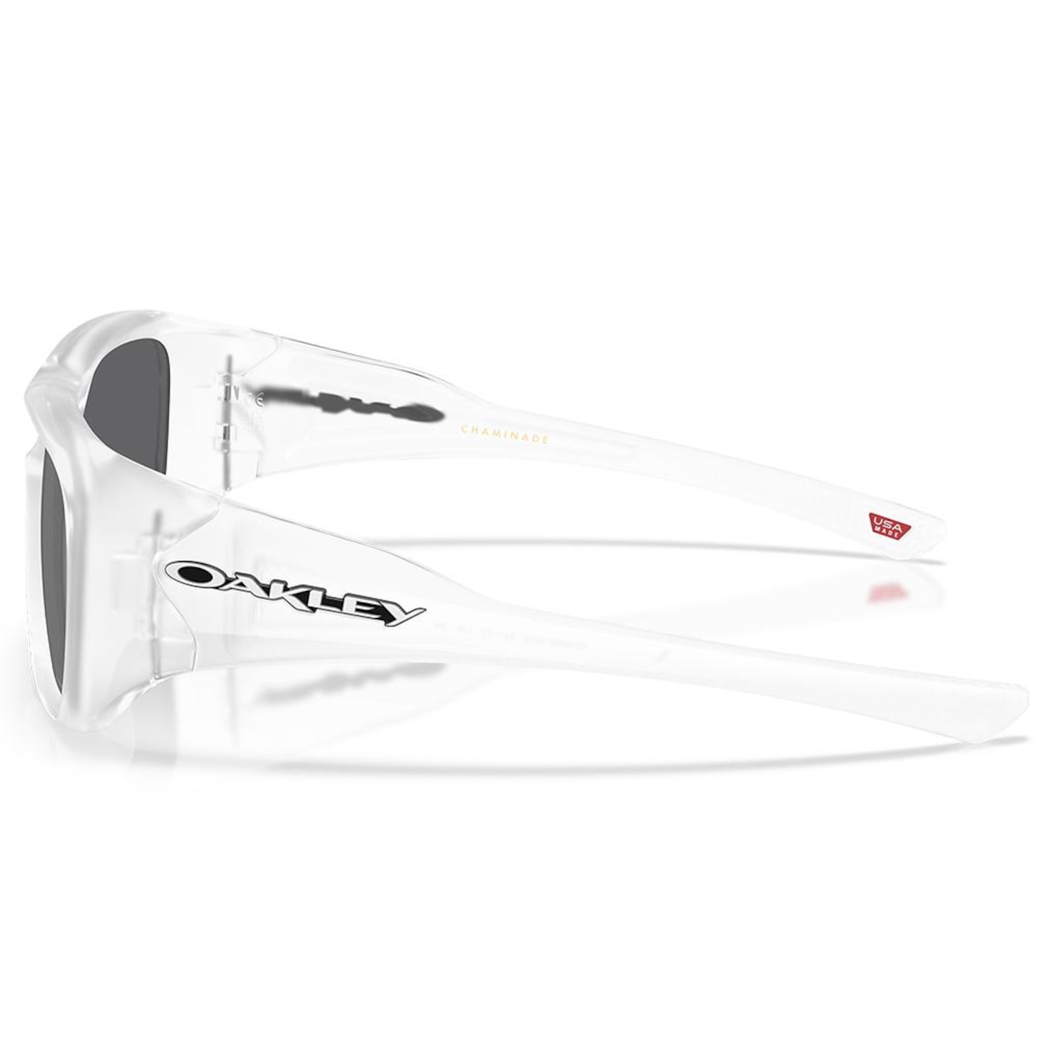 Óculos de Sol Oakley Chaminade Matte Clear Prizm - Foto 2