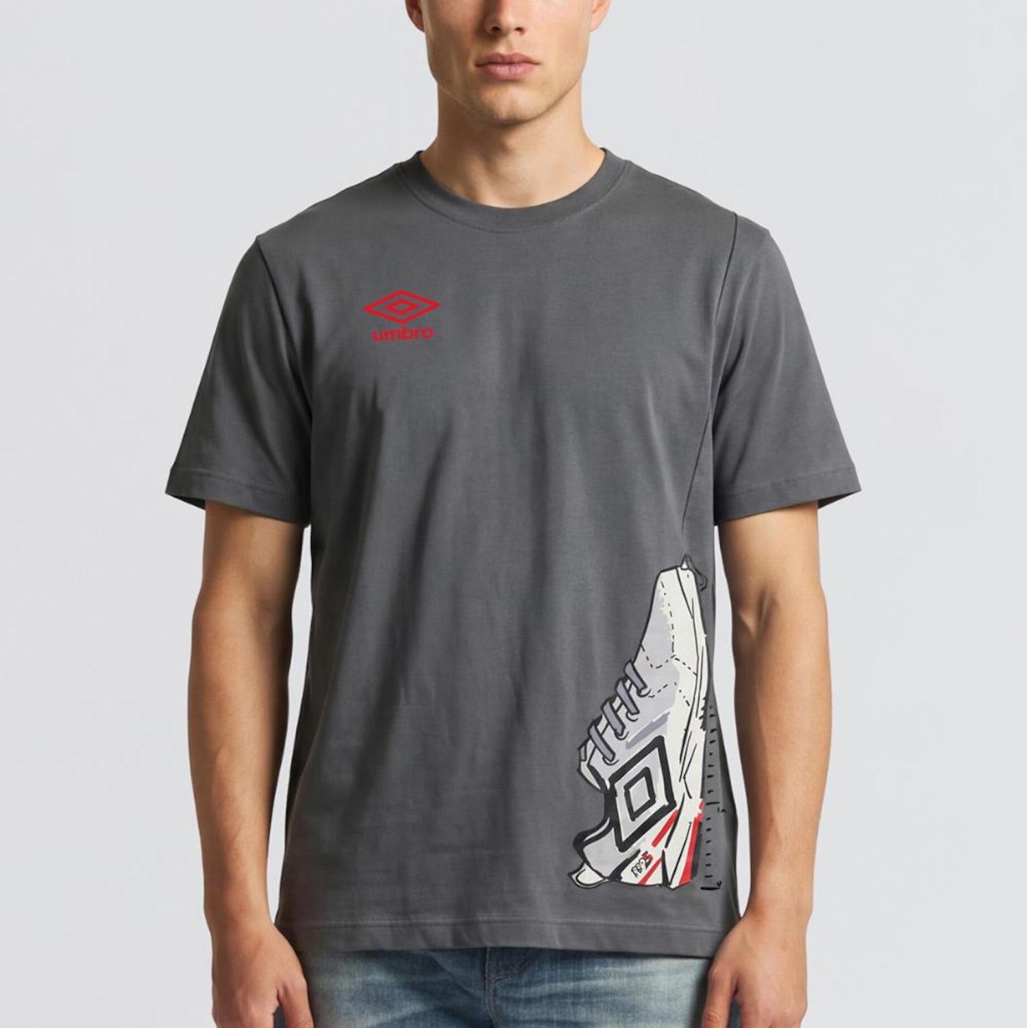 Camiseta Umbro Shark Pack Ii - Masculina - Foto 3
