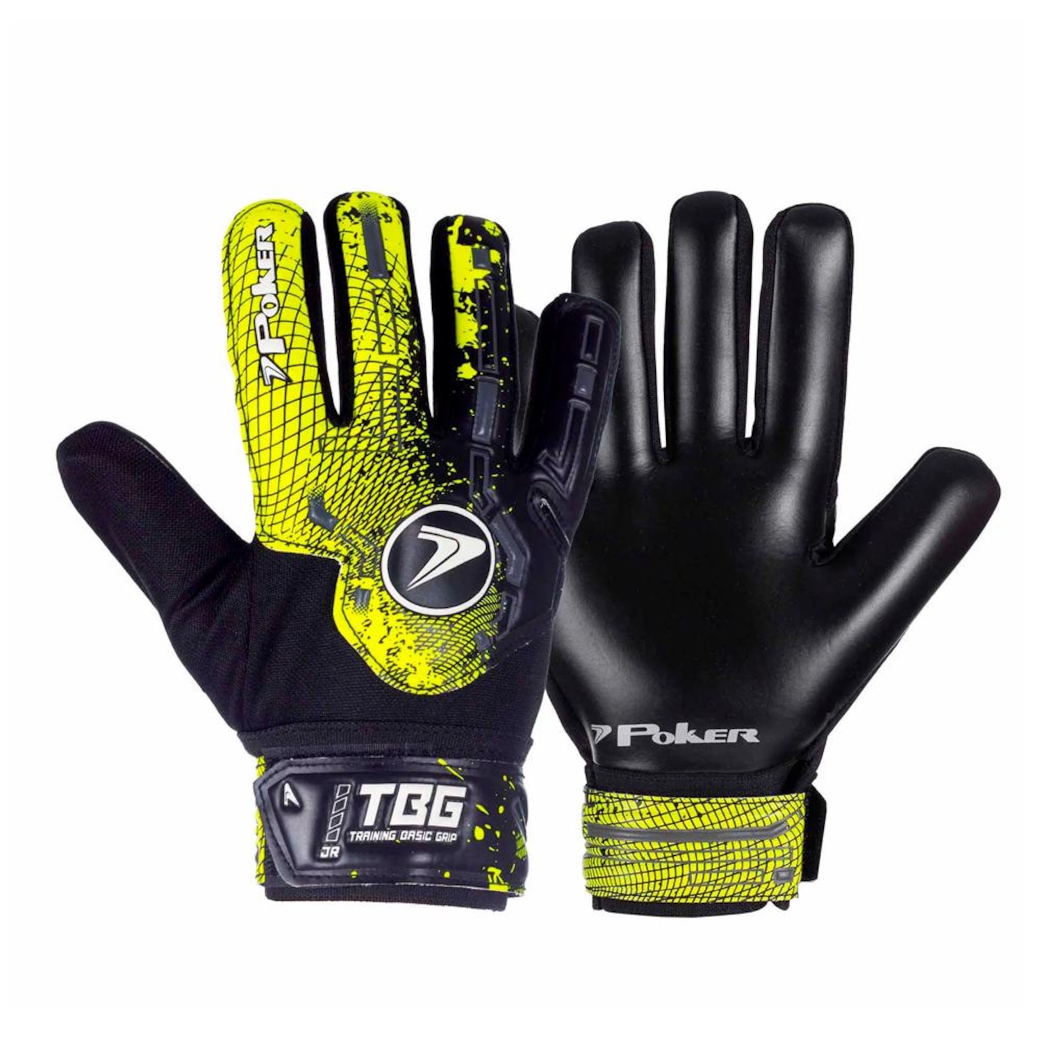 Luva de Goleiro 7 Poker Training Basic Junior - Infantil - Foto 1