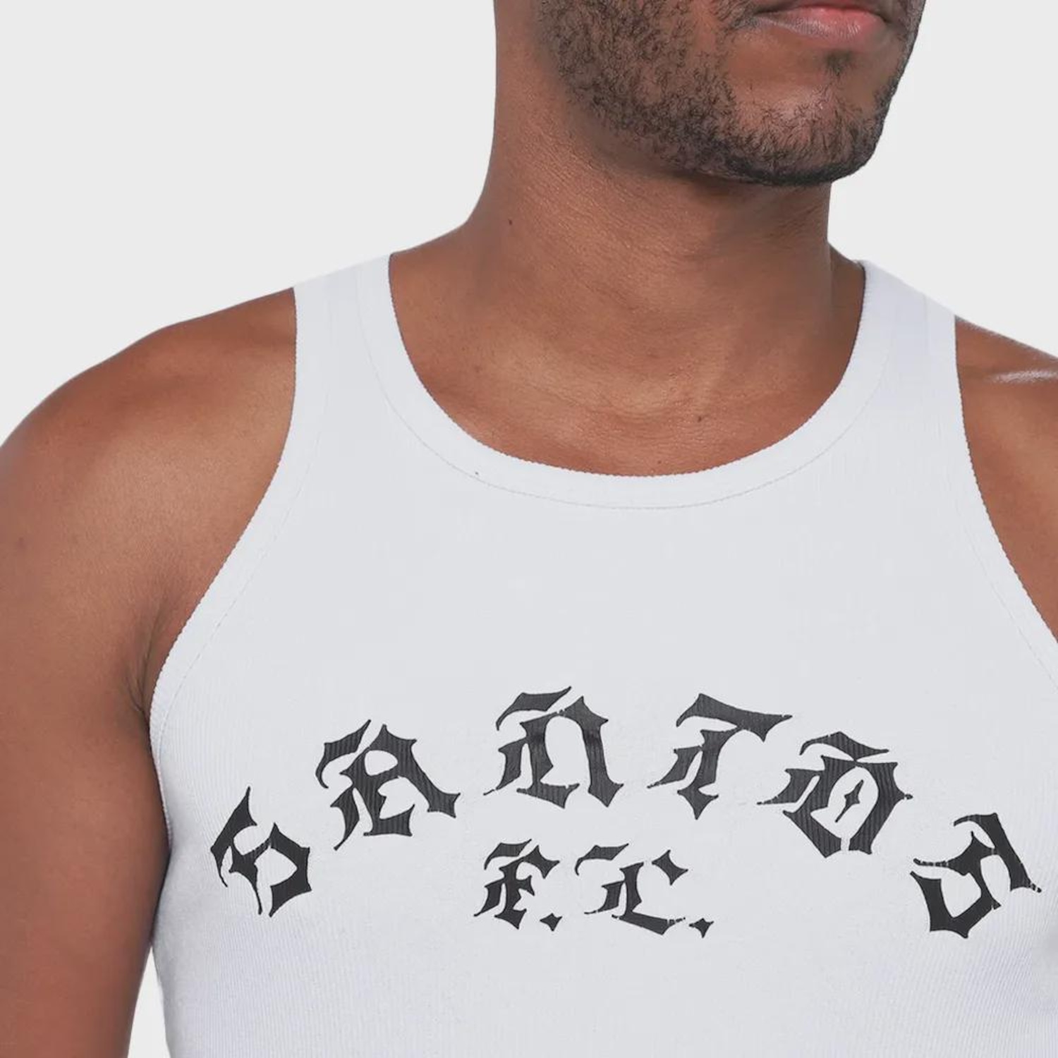 Camiseta Regata Santos Meu Primeiro Amor Wanted Masculina - Foto 3