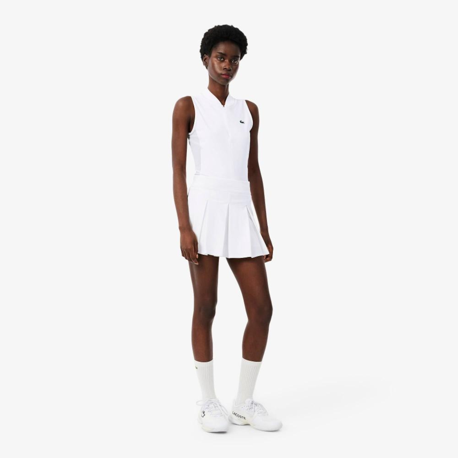 Saia Lacoste de Tênis Ultra Dry com Forro Feminina - Foto 1