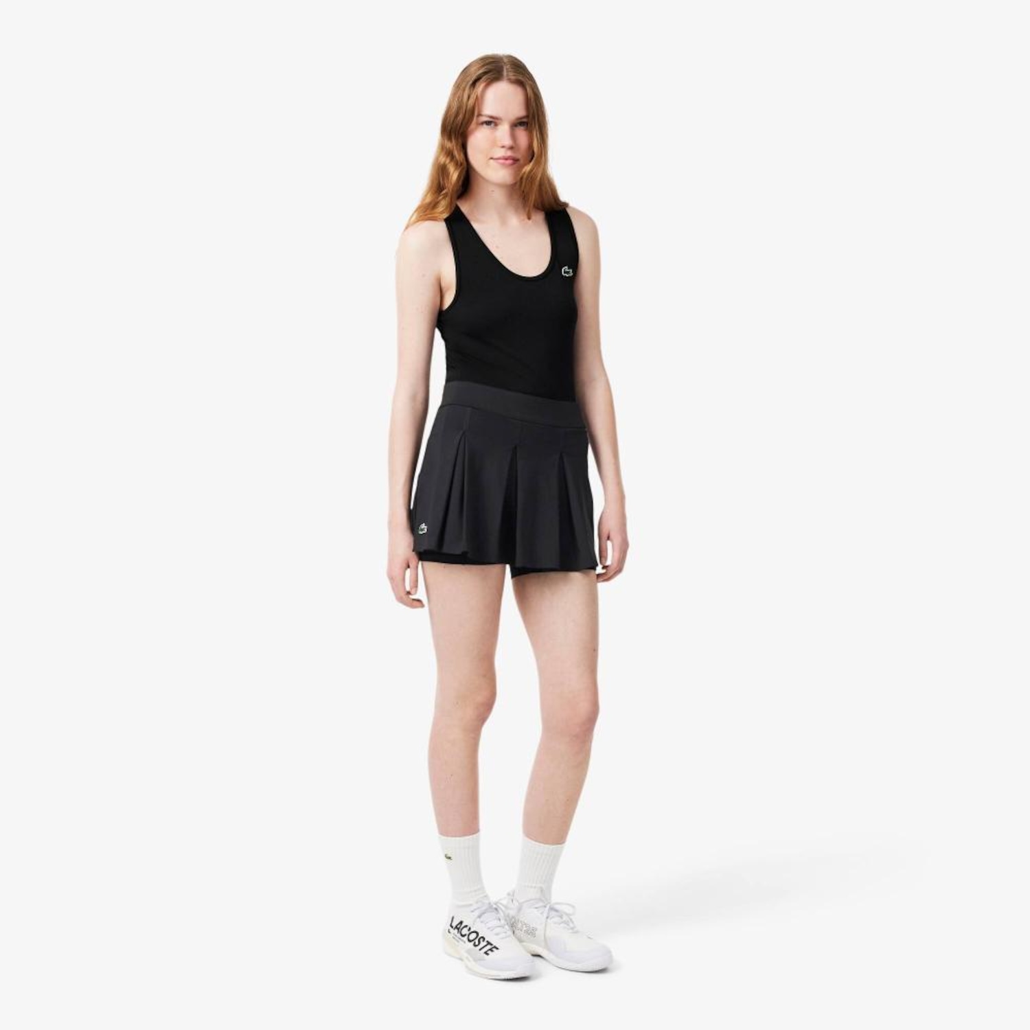 Saia Lacoste de Tênis Ultra Dry com Forro Feminina - Foto 1