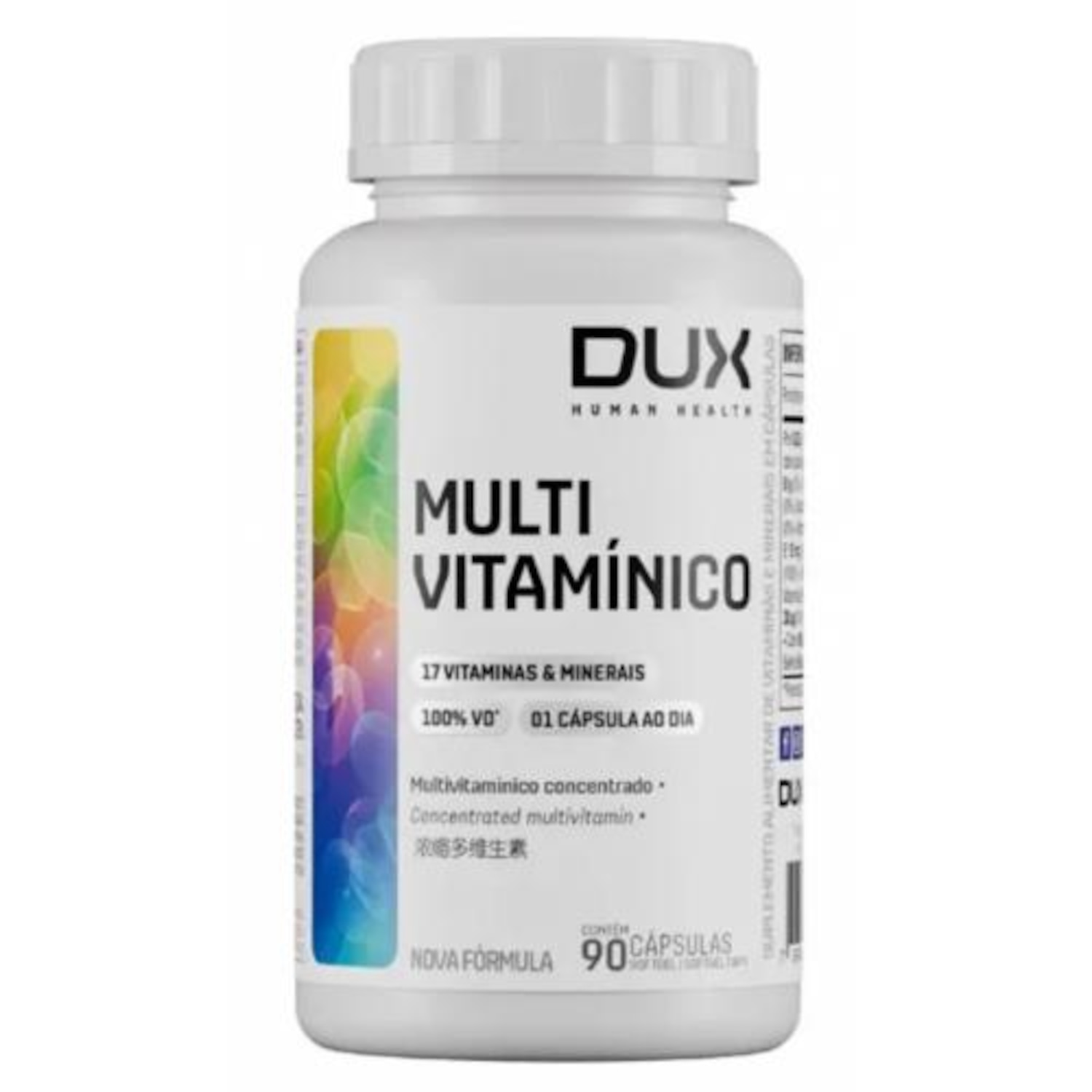Multivitamínico (90 cápsulas) - Dux Nutrition - Foto 1
