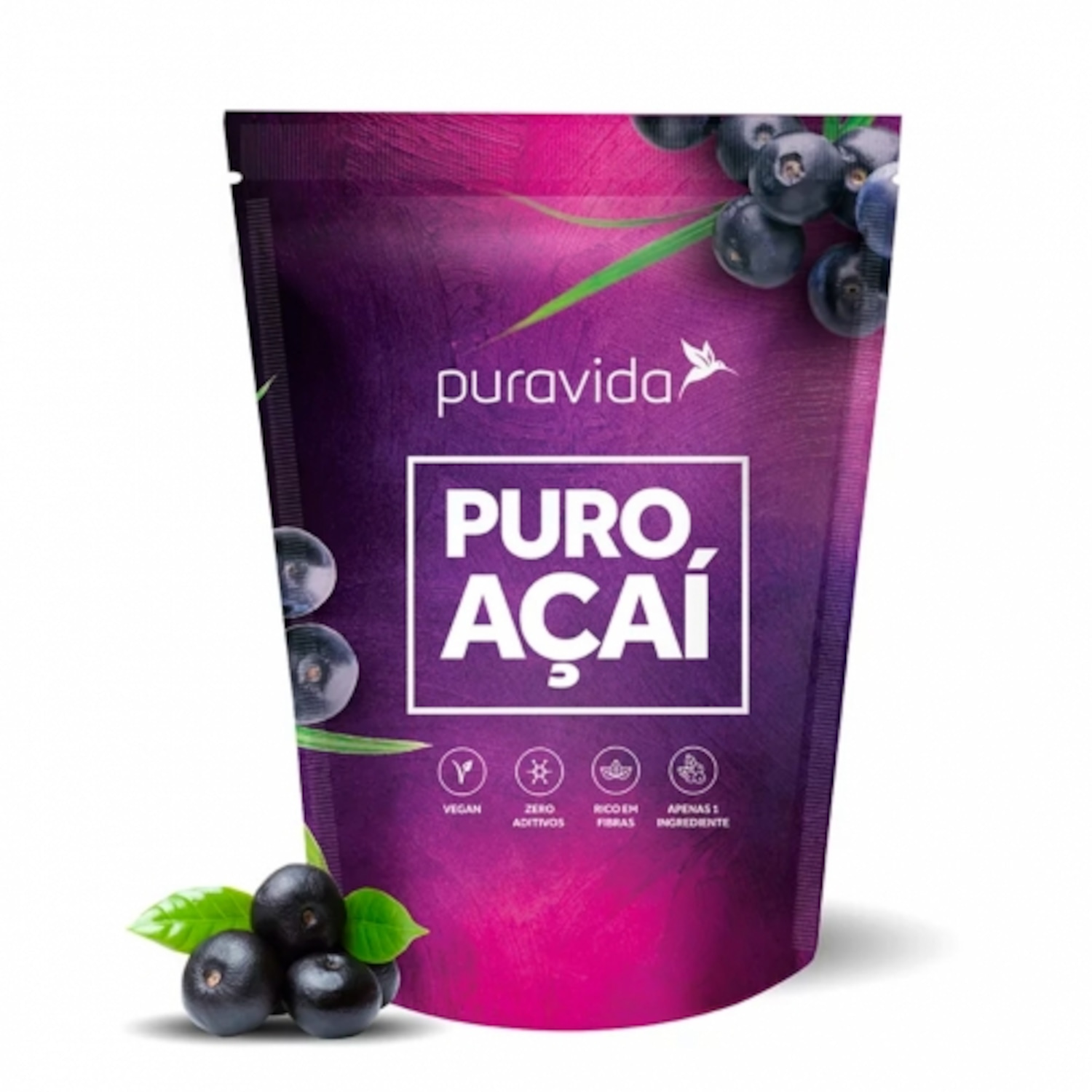 Puro Açaí (200g) - Pura Vida - Foto 1