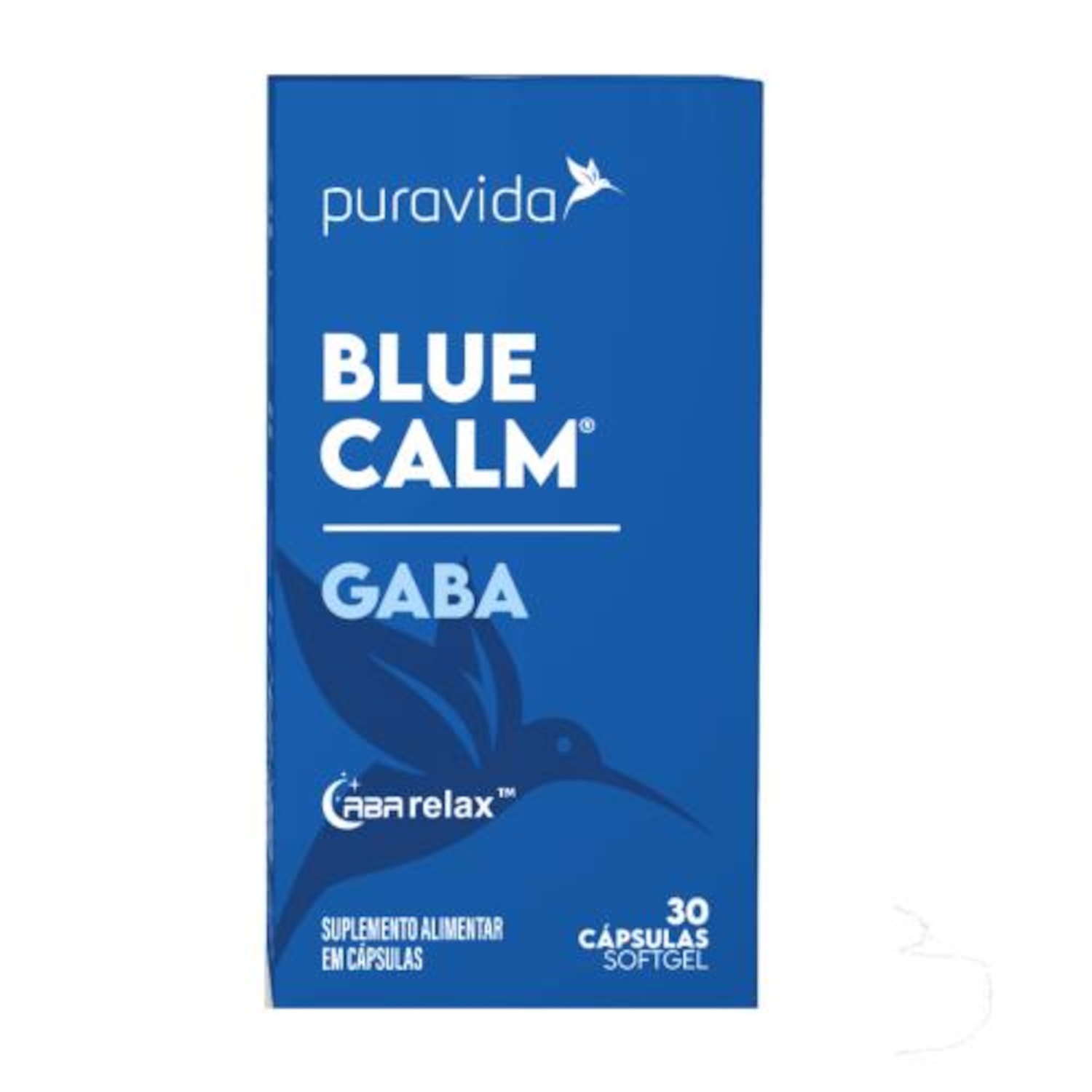 Blue Calm Gaba (30caps softgel) - Pura Vida - Foto 1