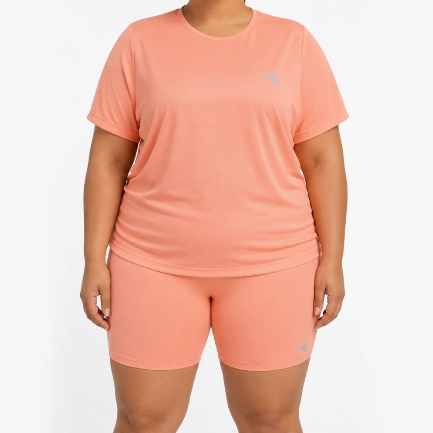 Camiseta Plus Size Diadora ICON Feminino - Foto 1