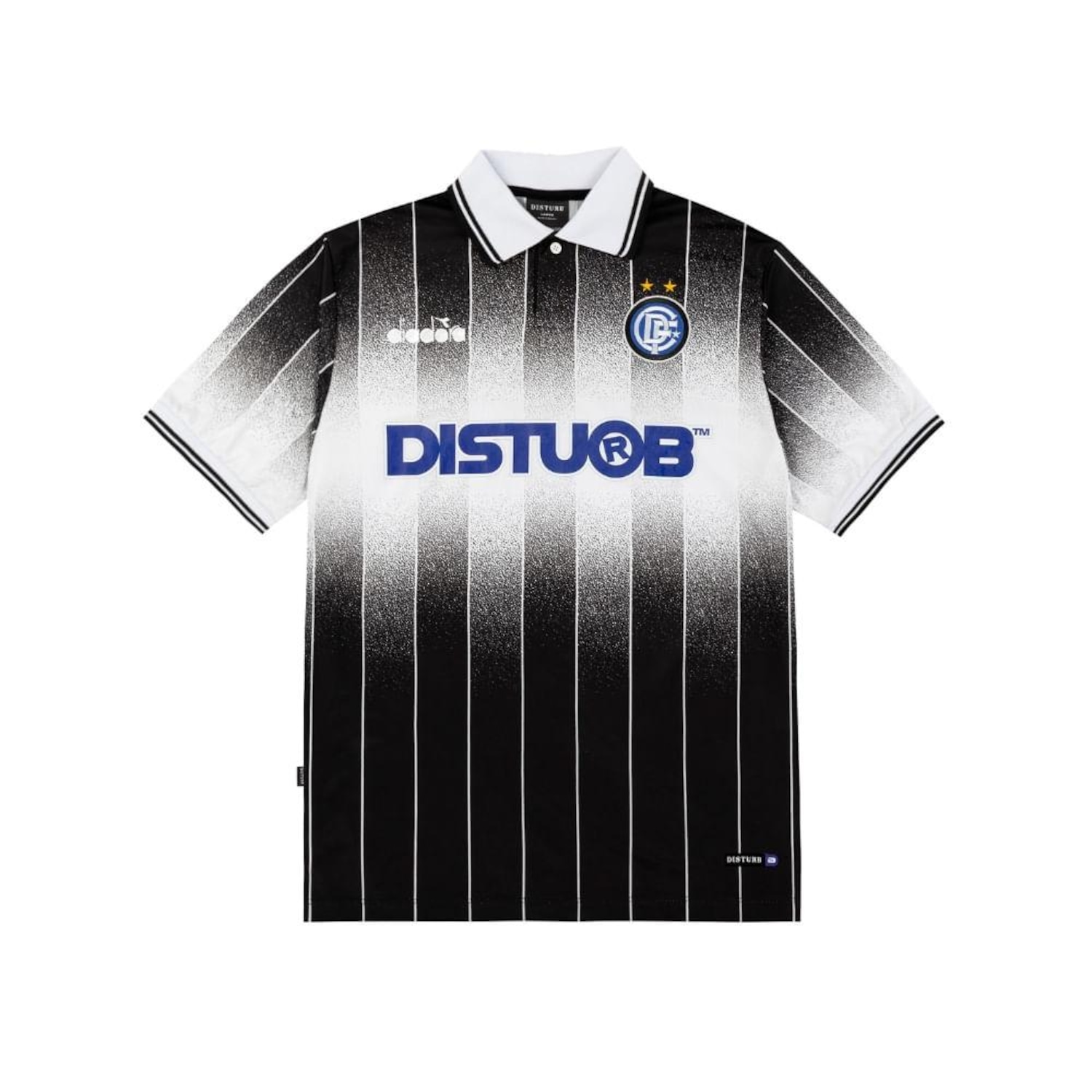 Camisa Disturb x Diadora D.F.C. Jersey Unissex - Foto 1