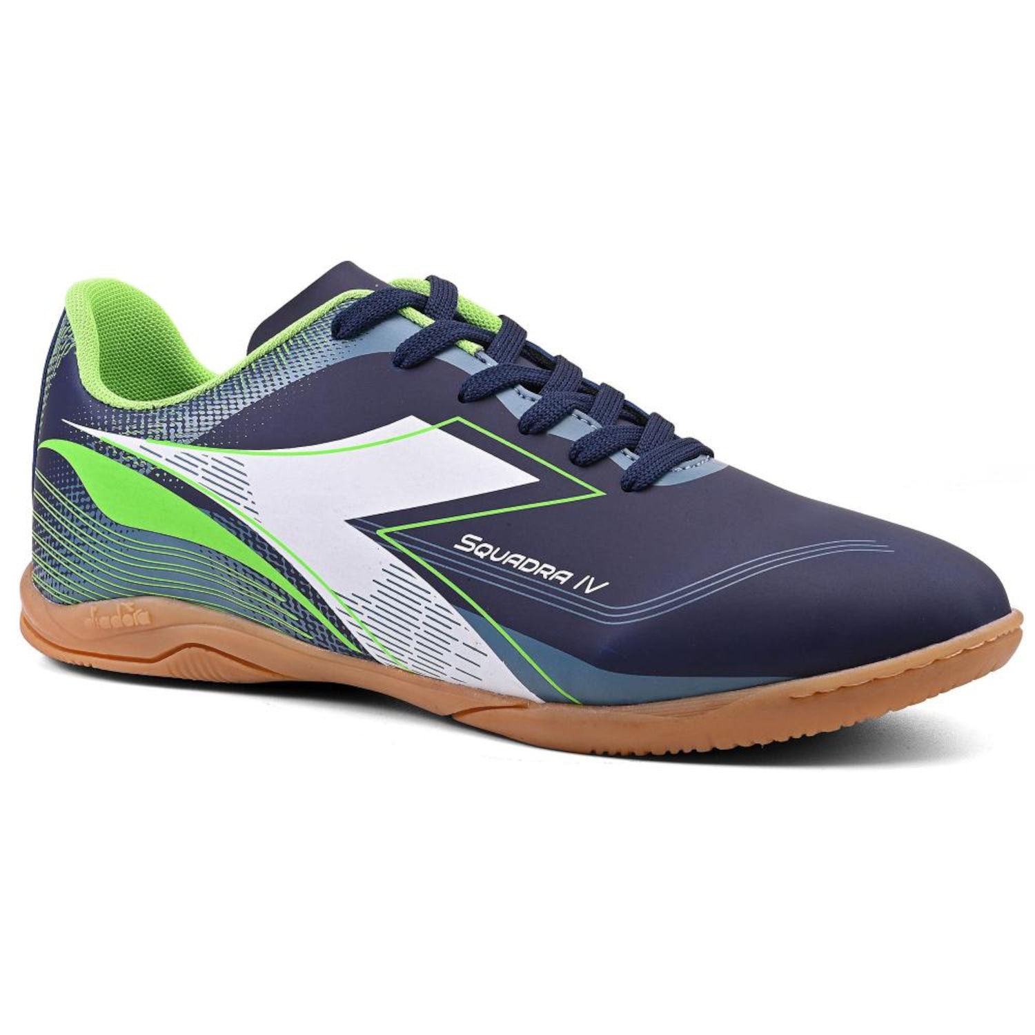 Chuteira Futsal Adulta Diadora Squadra IV - Foto 1