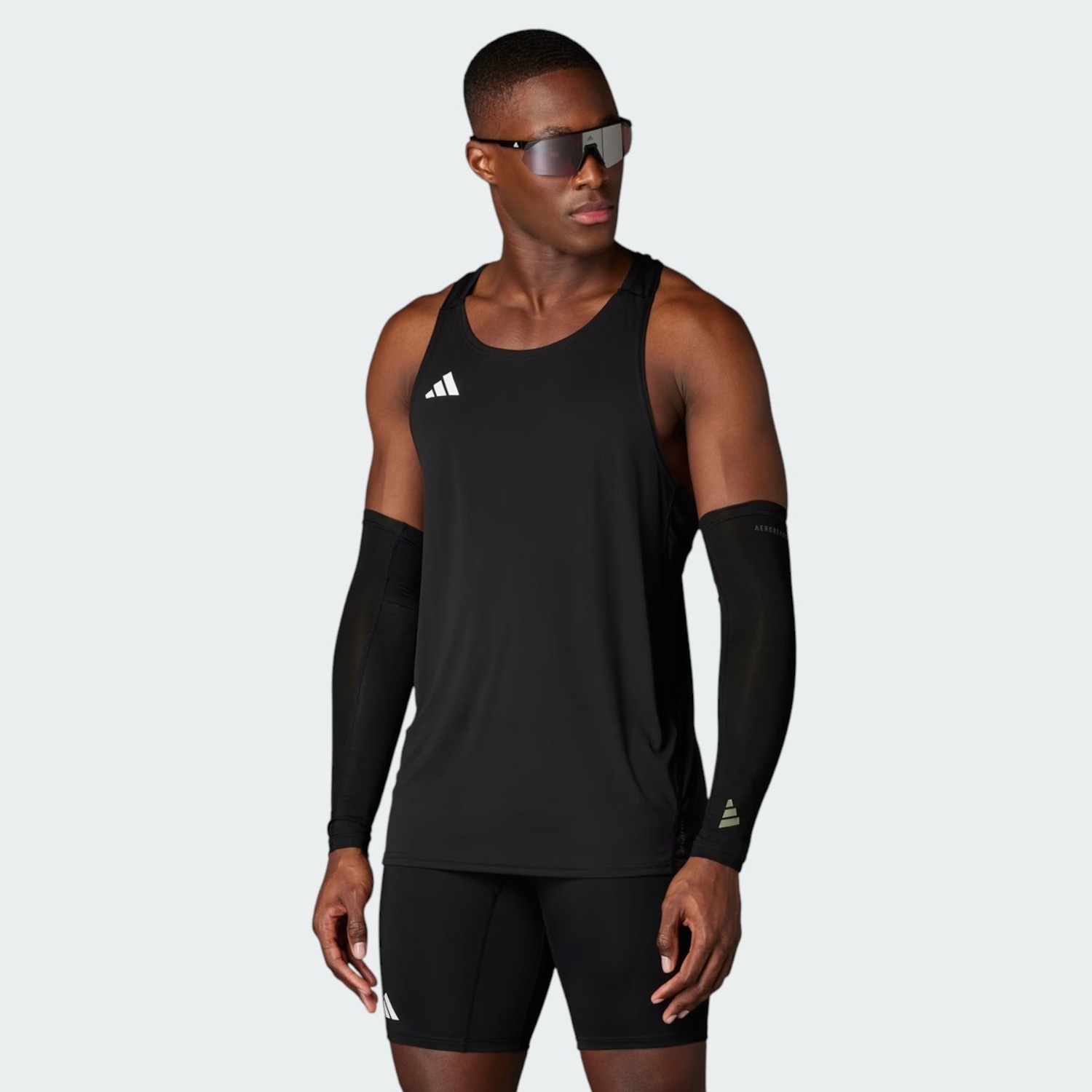 Camiseta Regata adidas Adizero Essentials Masculina - Foto 1