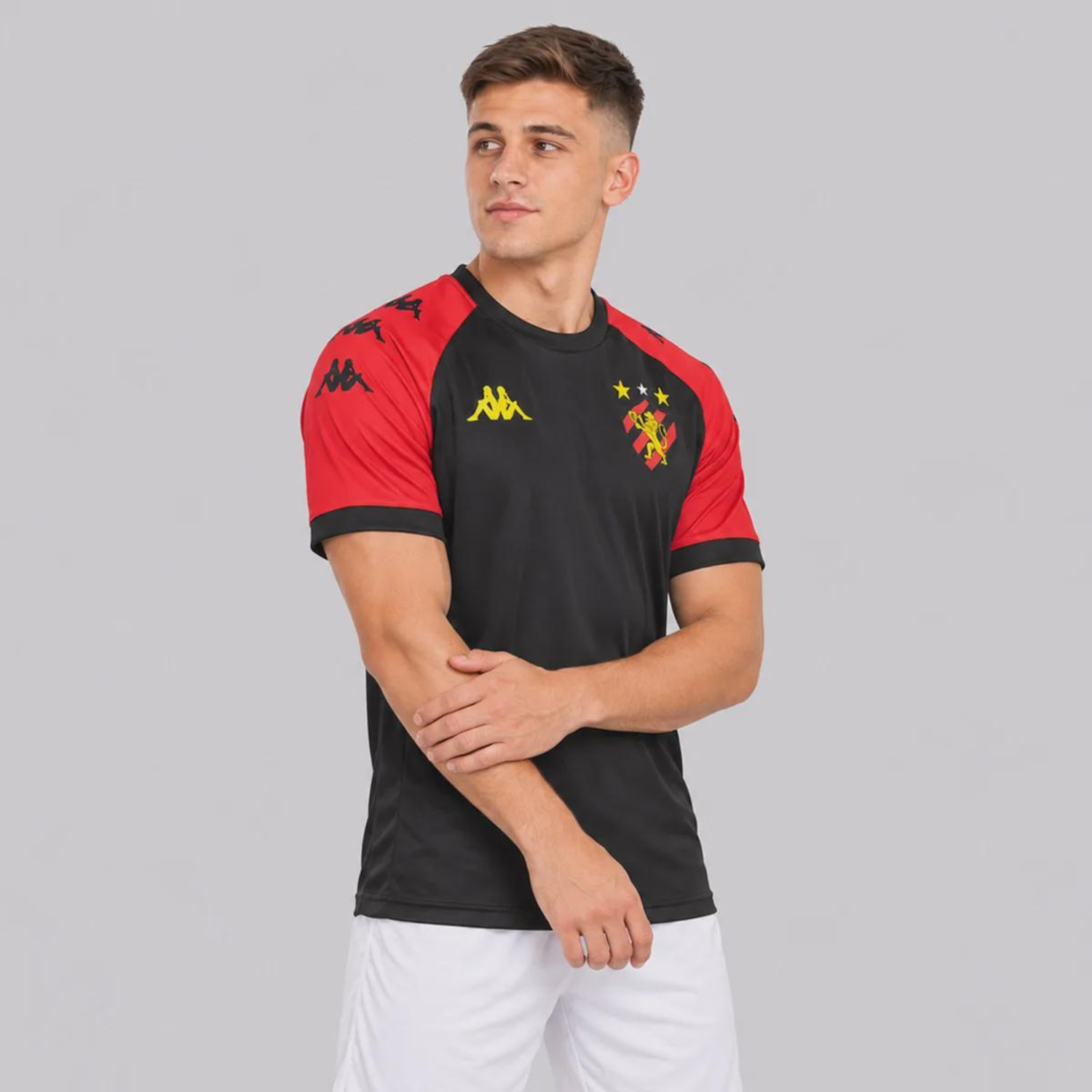 Camiseta Sport Recife Supporter Duo Kappa Masculina - Foto 2