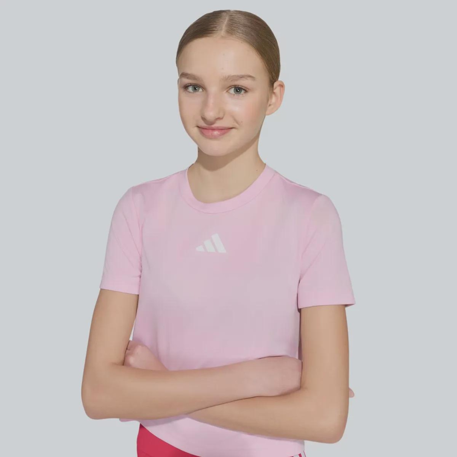Conjunto adidas Train Essentials Infantil - Foto 4