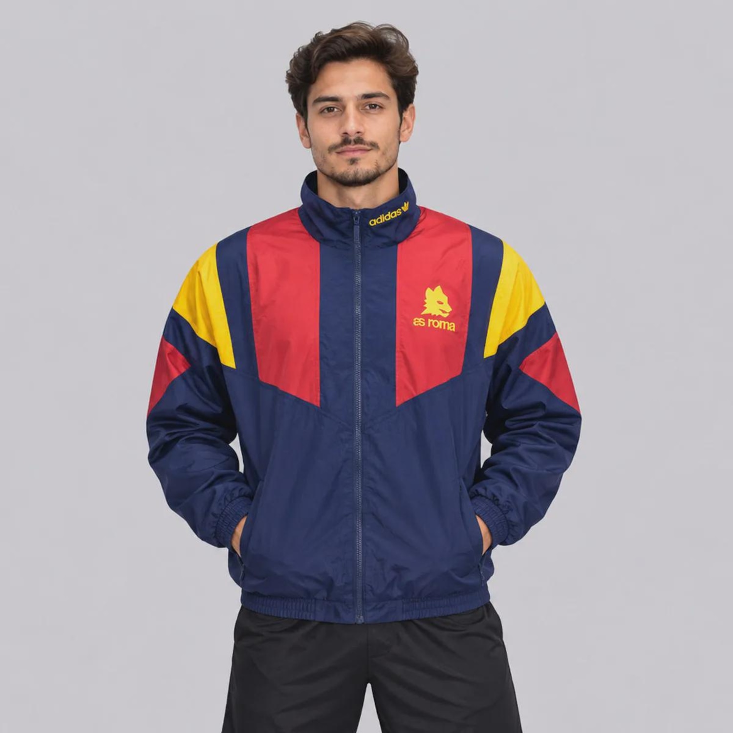 Jaqueta adidas Roma EQT Masculina - Foto 1