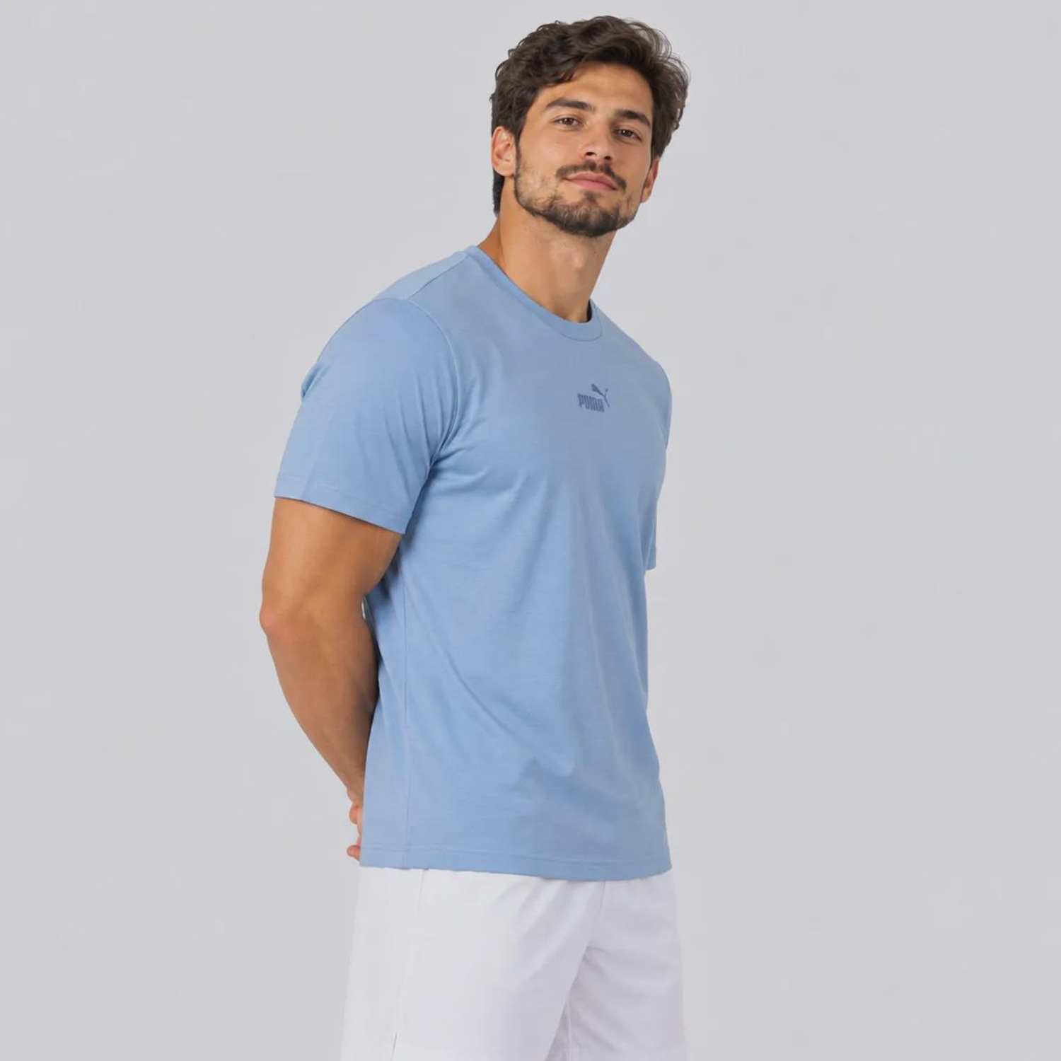 Camiseta Puma Ess Smal No. 1 Logo Masculina - Foto 3