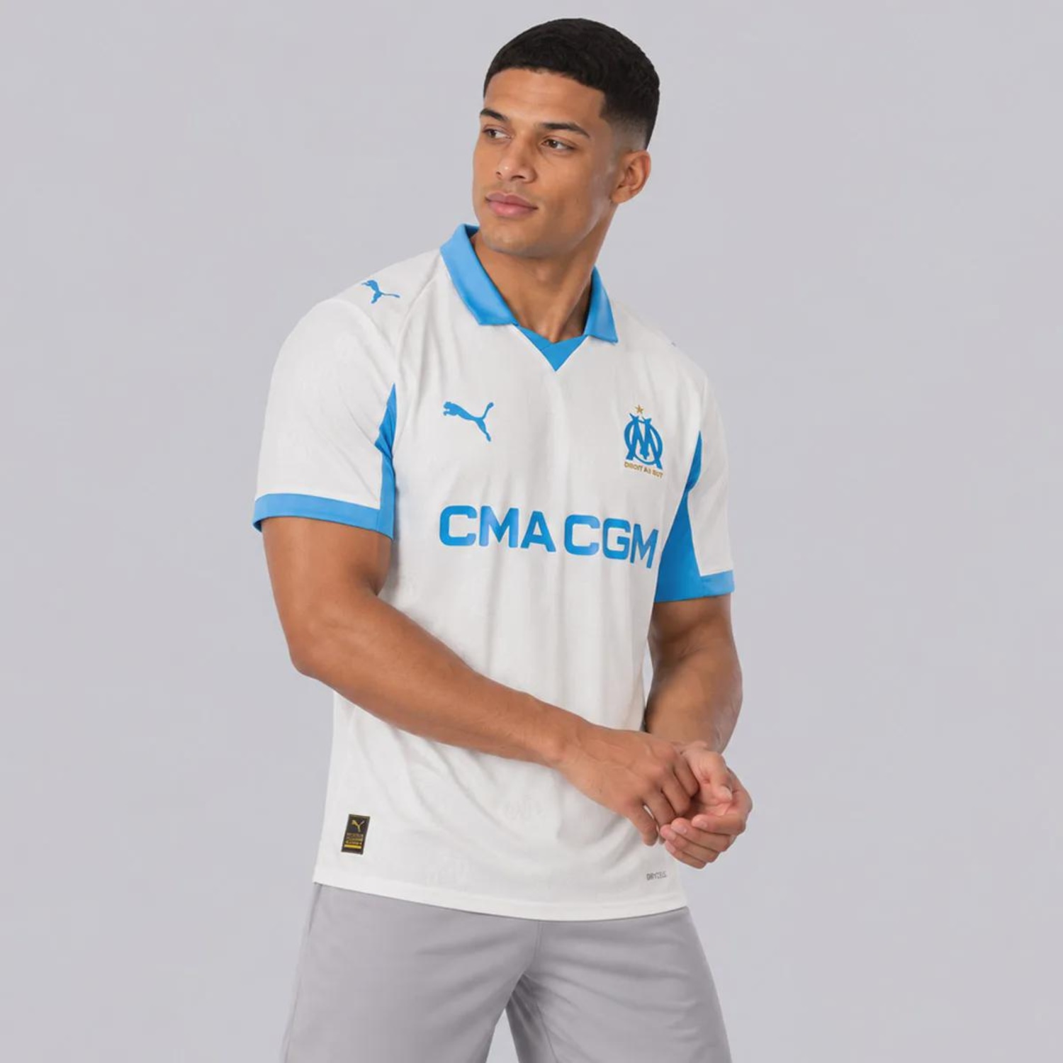 Camisa do Olympique de Marseille I 26/27 Puma Torcedor Masculina - Foto 3