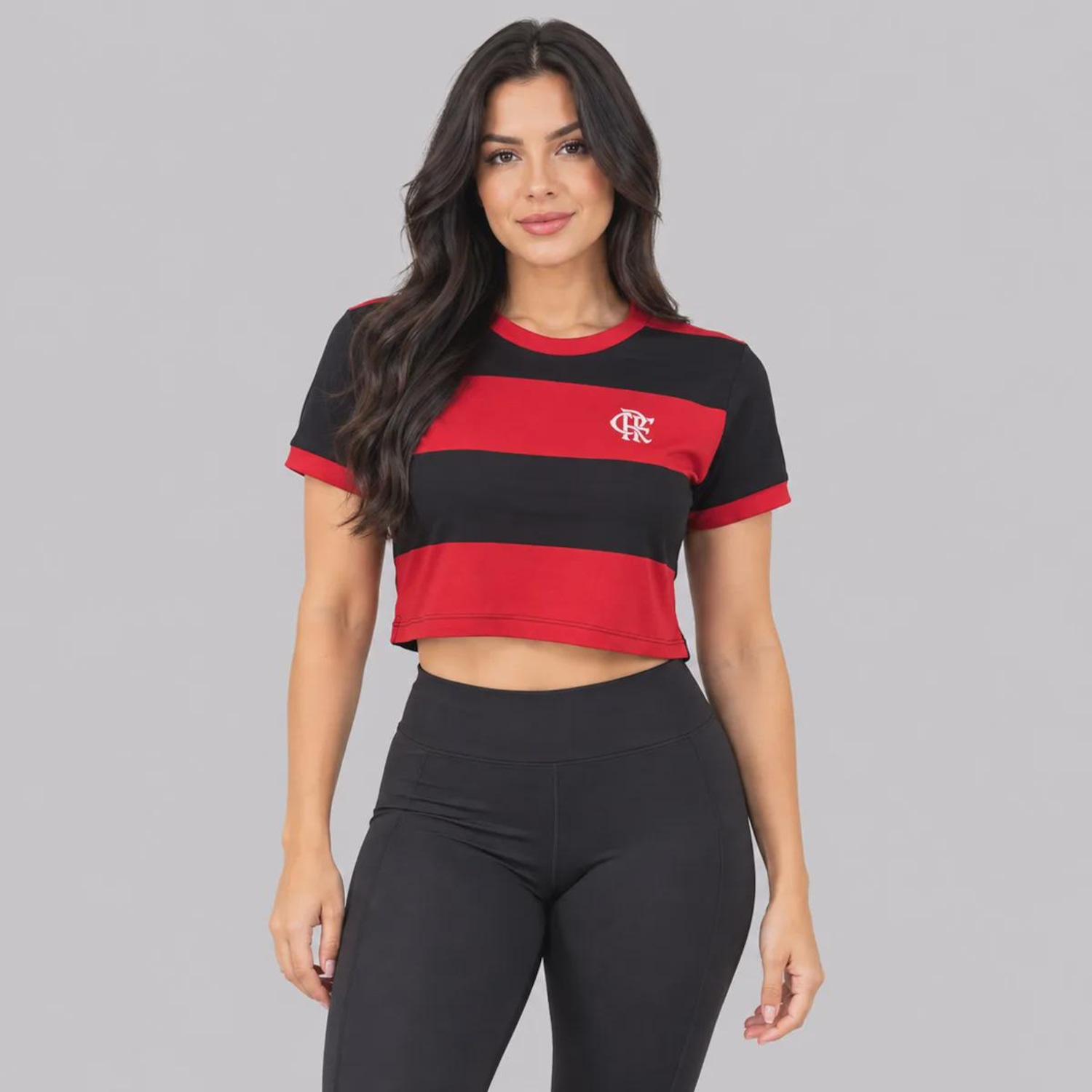 Cropped do Flamengo Pisar Feminino - Foto 1