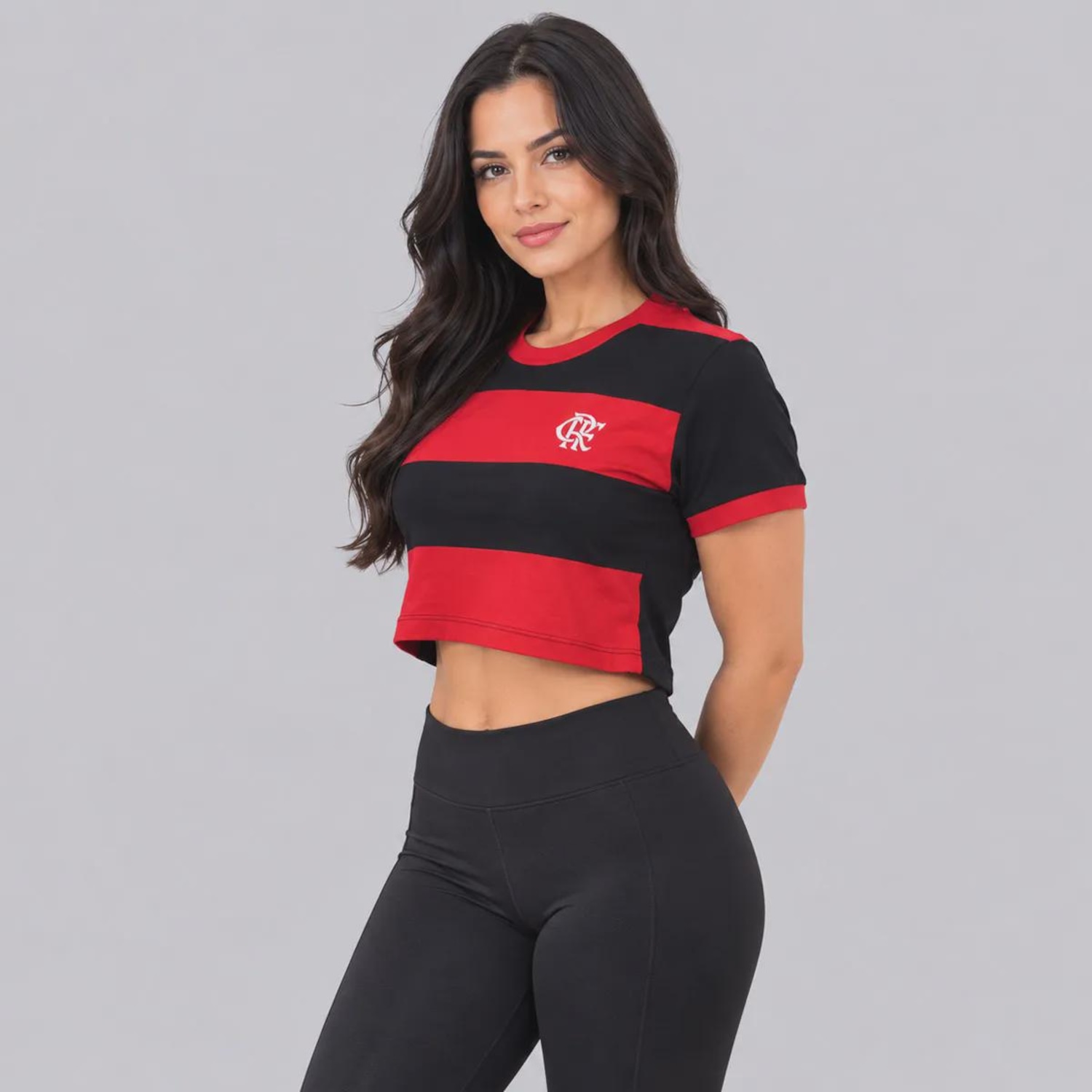 Cropped do Flamengo Pisar Feminino - Foto 2