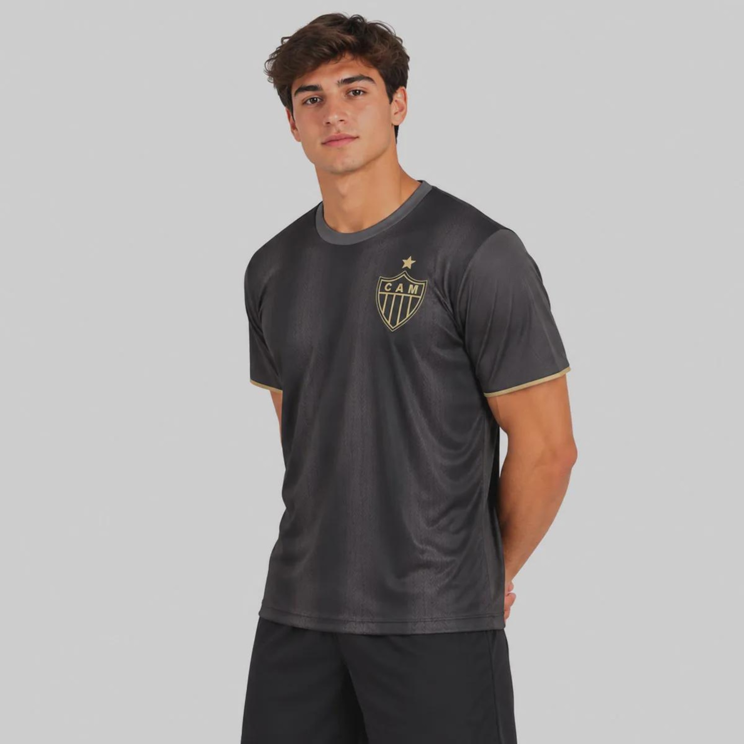 Camisa do Atlético Mineiro Charme Masculina - Foto 2
