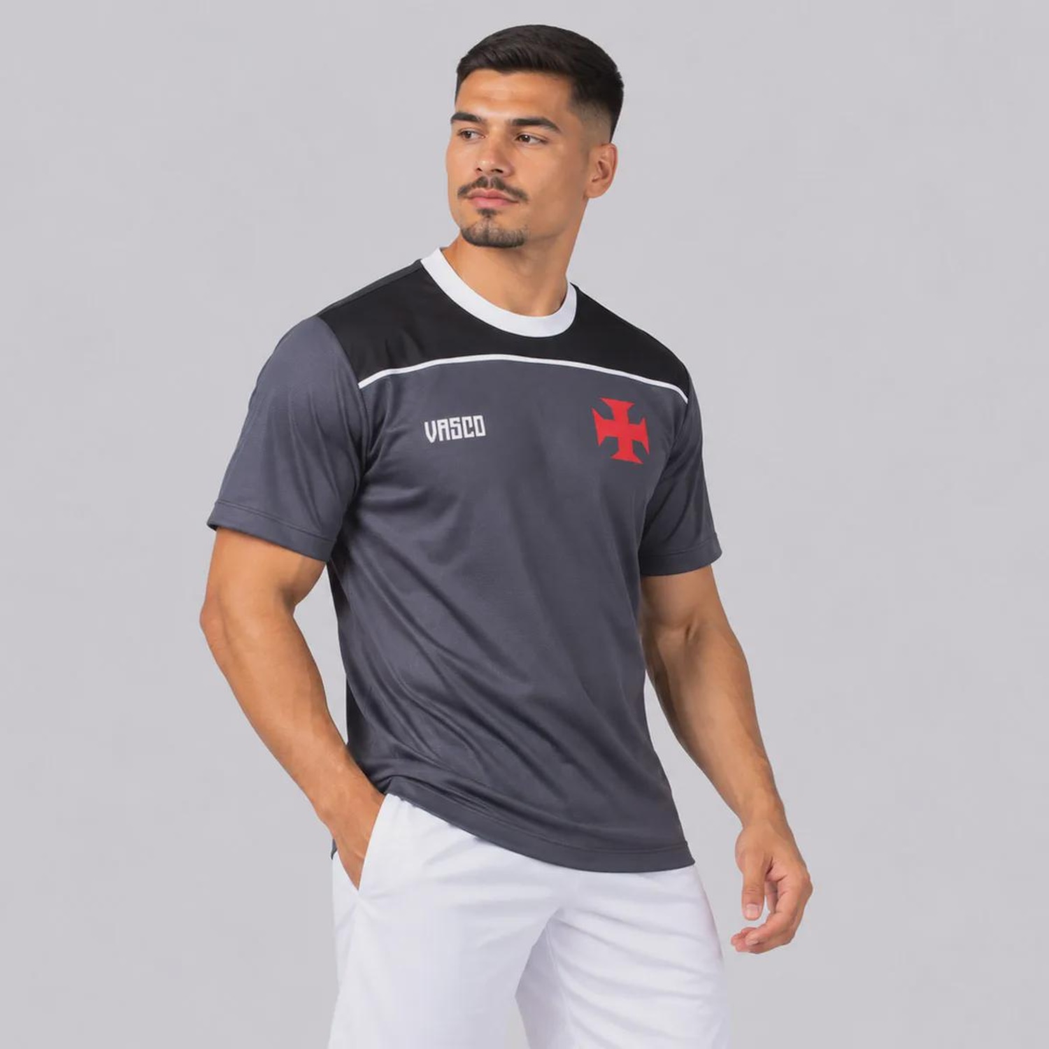 Camisa do Vasco Ajeito Masculina - Foto 3