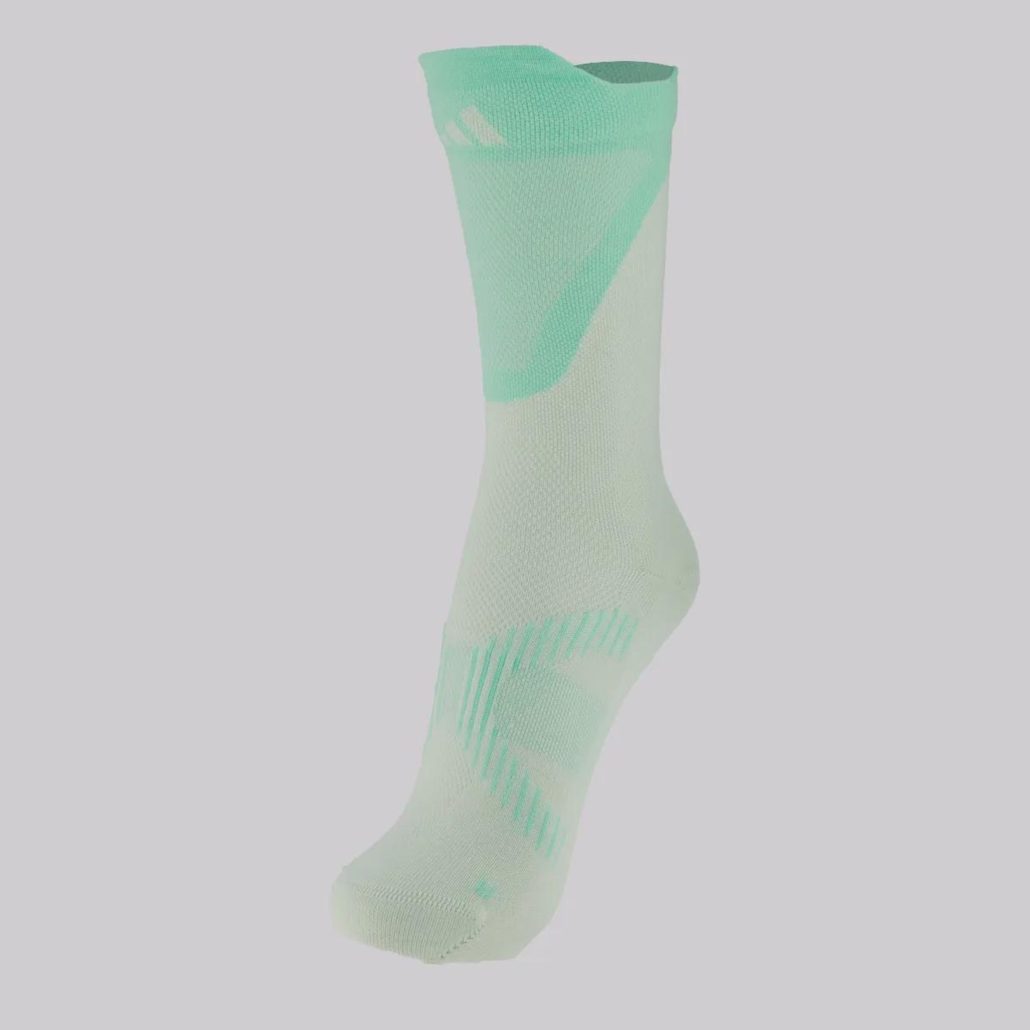 Meia adidas Cano Médio Run Light Crew Unissex - Foto 3