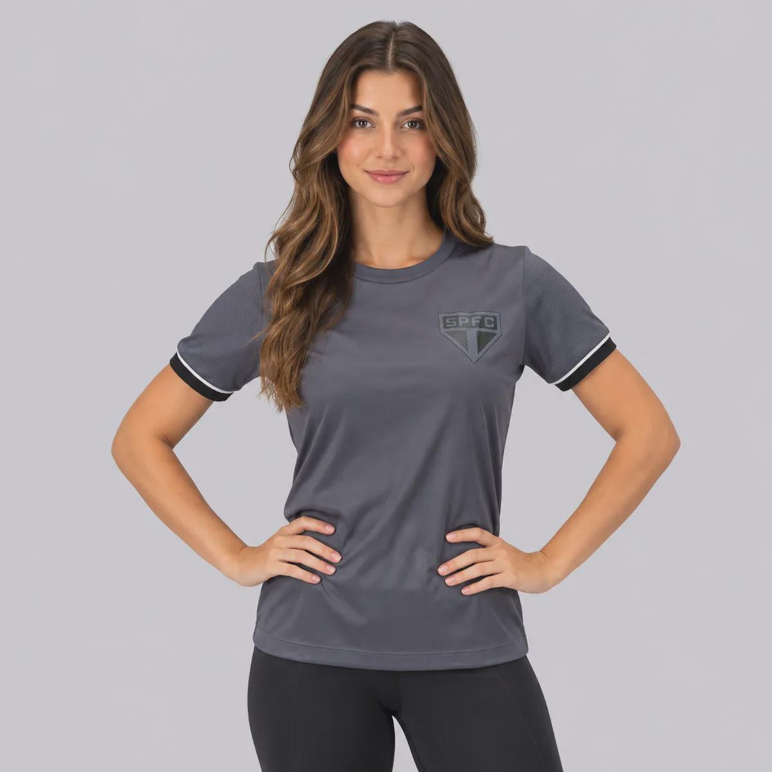 Camisa do São Paulo Faísca Feminina - Foto 1
