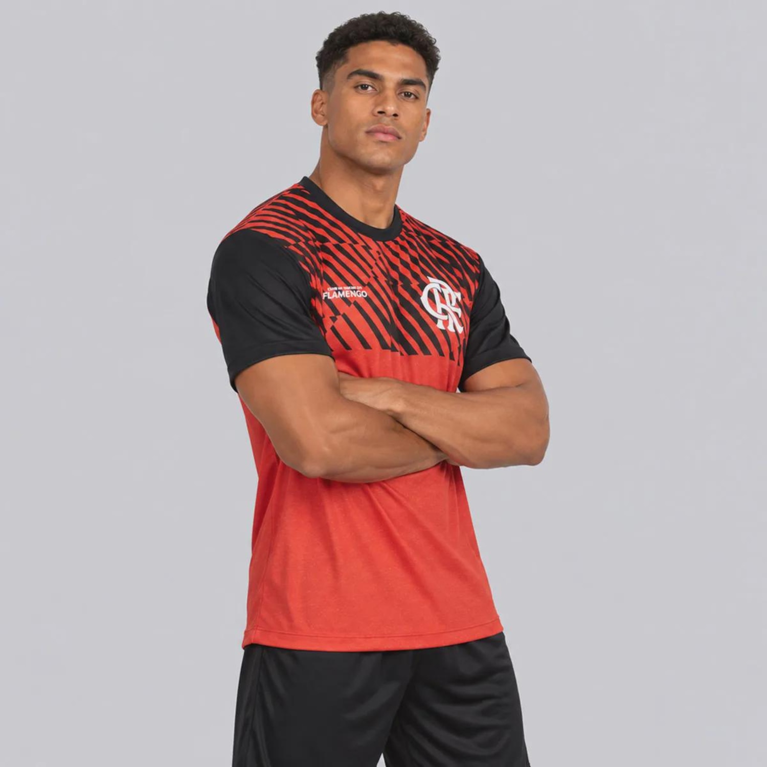 Camisa do Flamengo Efeito Masculina - Foto 2