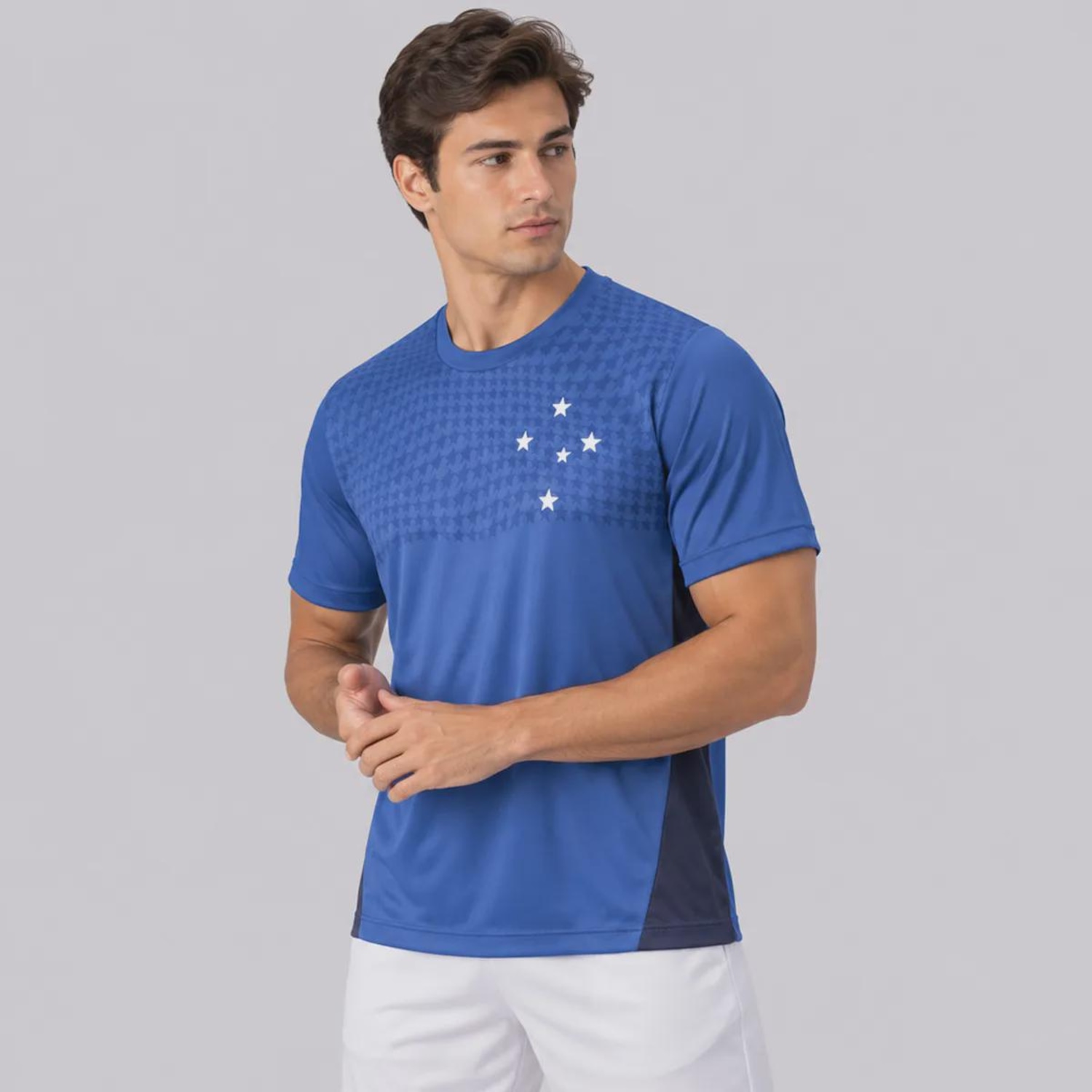 Camisa do Cruzeiro Lume Masculina - Foto 3