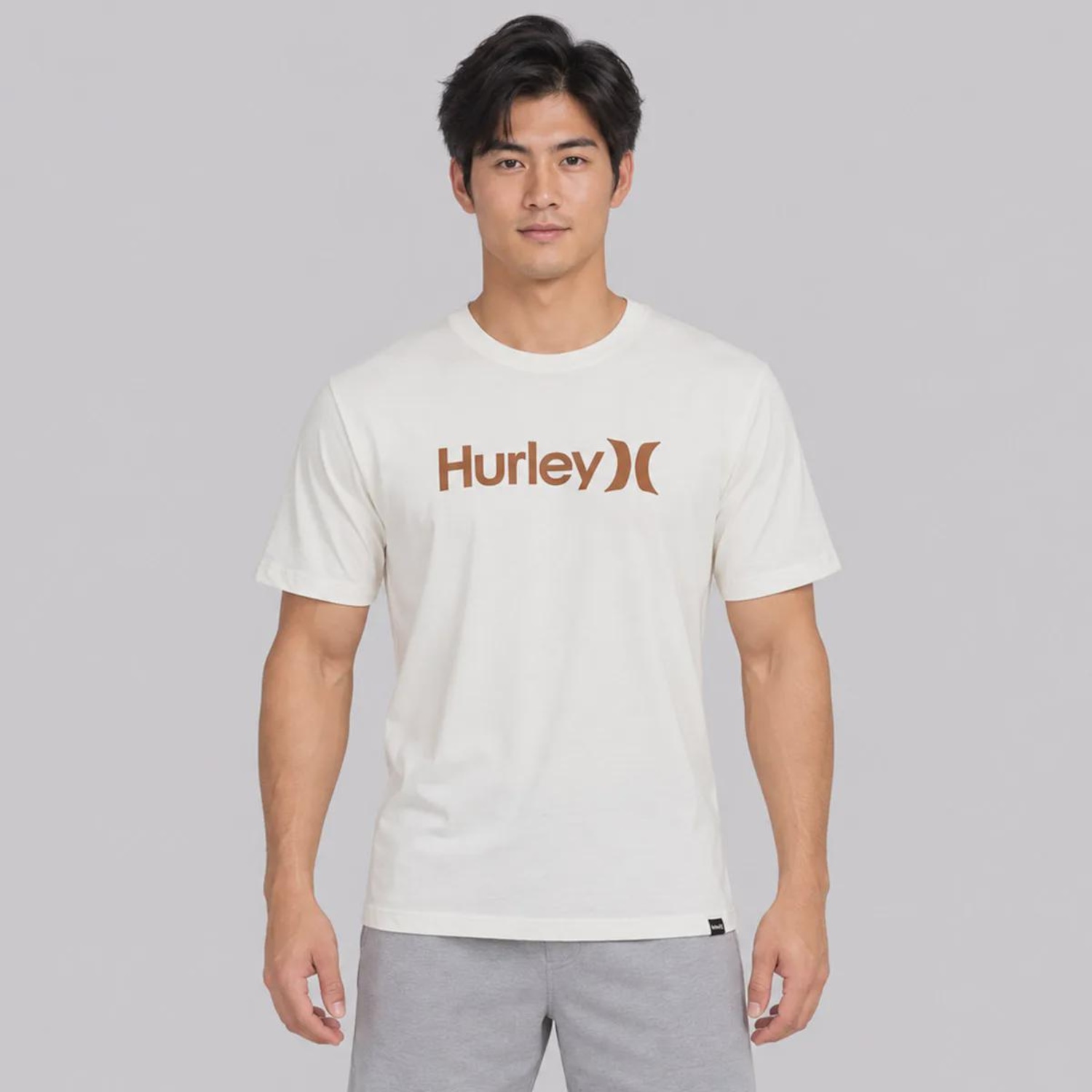 Camiseta Hurley Silk O&amp;O Solid Masculina - Foto 1
