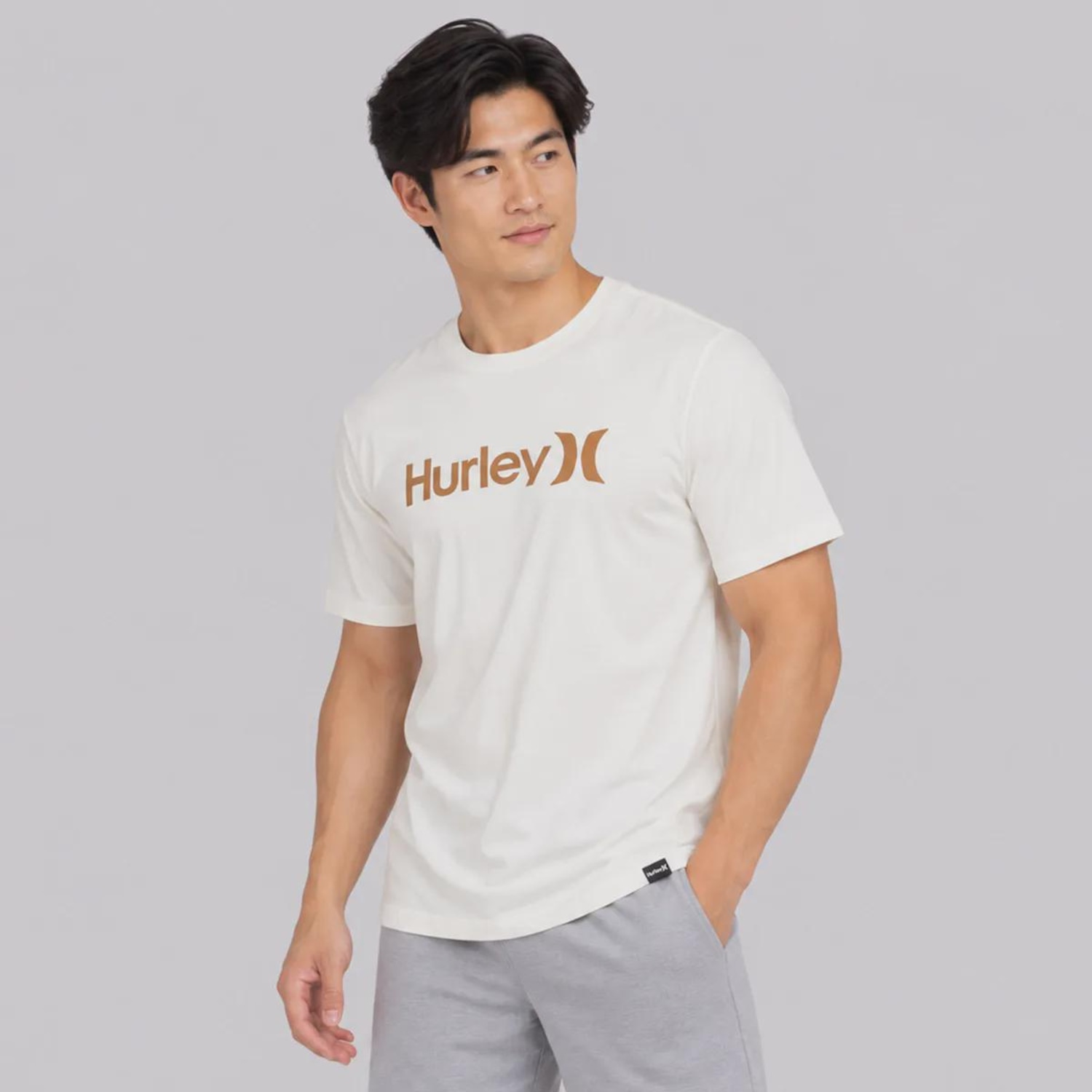 Camiseta Hurley Silk O&amp;O Solid Masculina - Foto 3