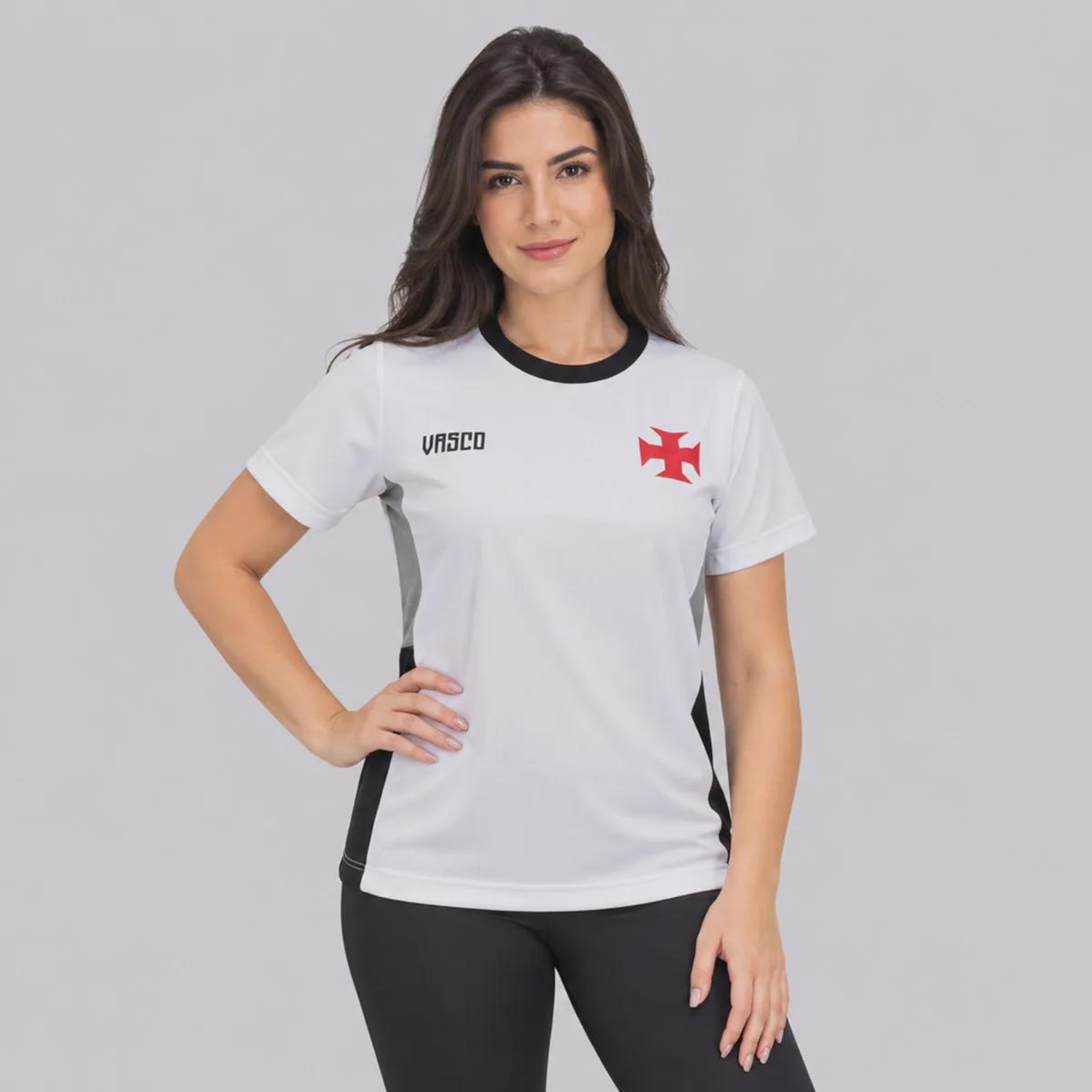 Camisa do Vasco Sagaz Feminina - Foto 1