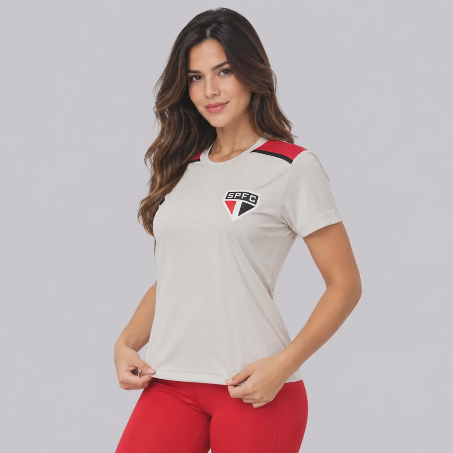 Camisa do São Paulo Áureo Feminina - Foto 2