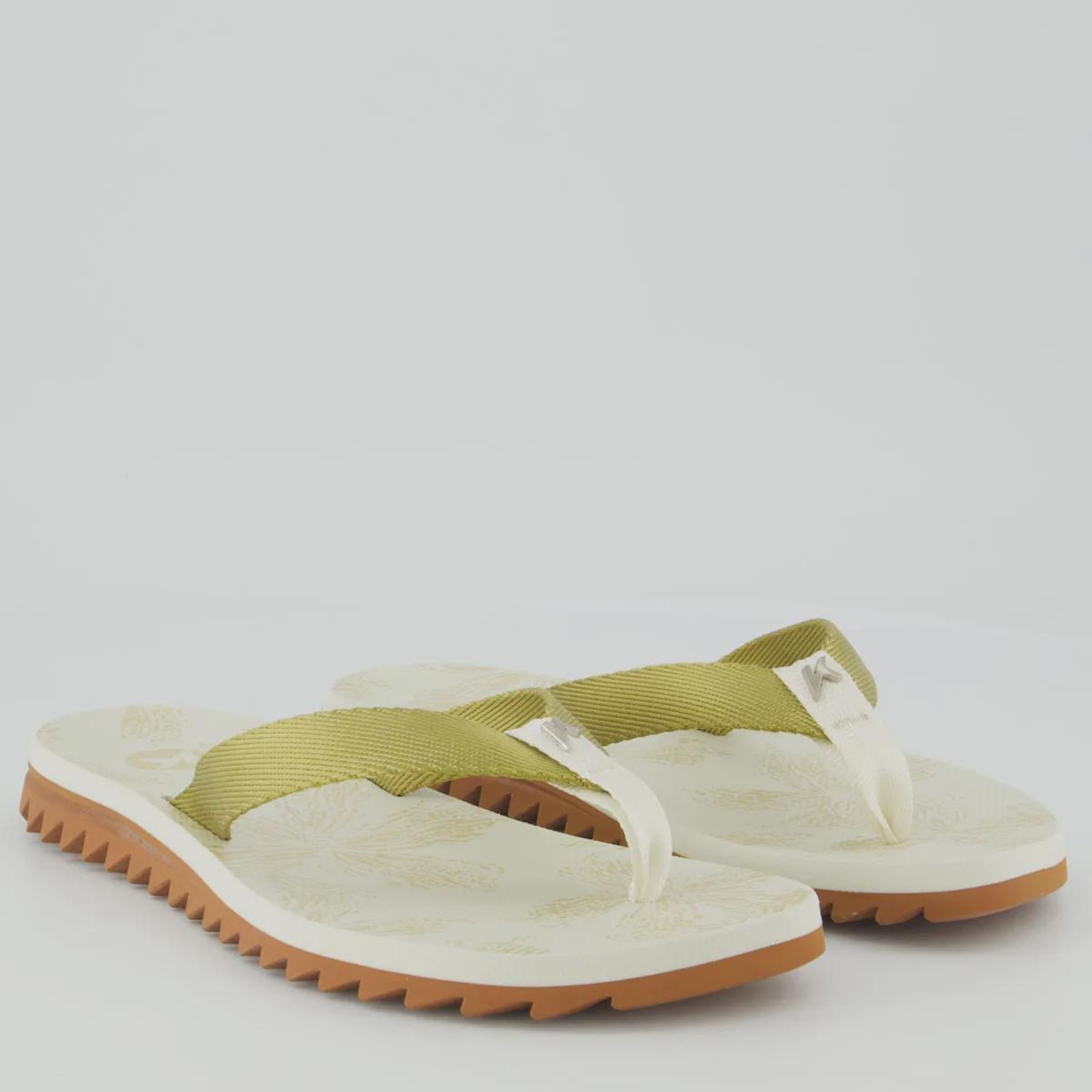 Chinelo Kenner Kyra Slim Estampado Feminino - Foto 3