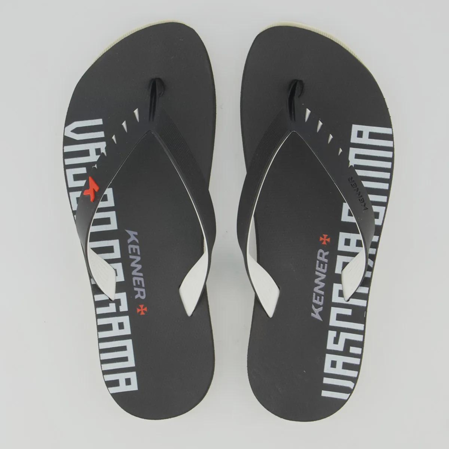 Chinelo Kenner Vasco Red Masculino - Foto 1