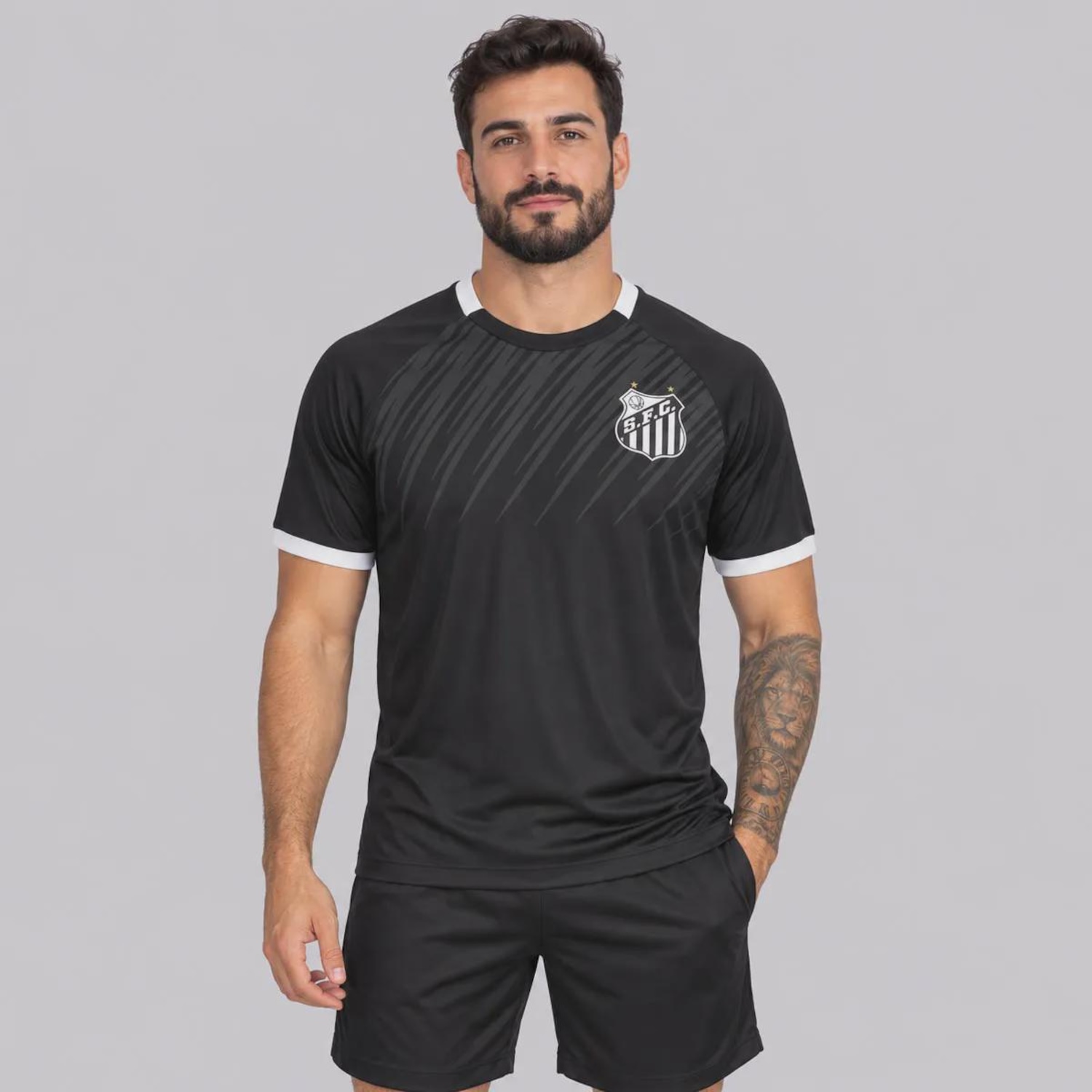 Camisa do Santos Umbro Masculina Firme - Foto 1