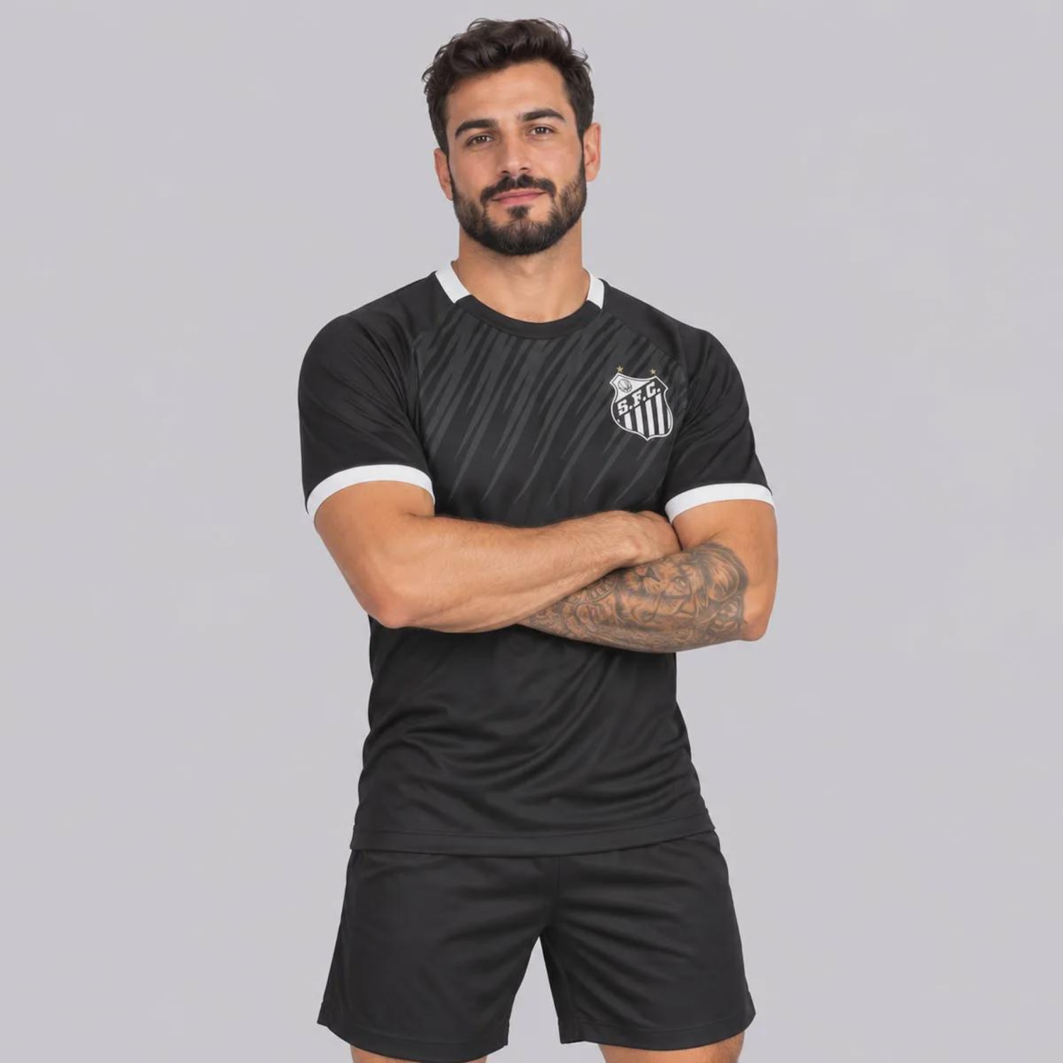 Camisa do Santos Umbro Masculina Firme - Foto 2