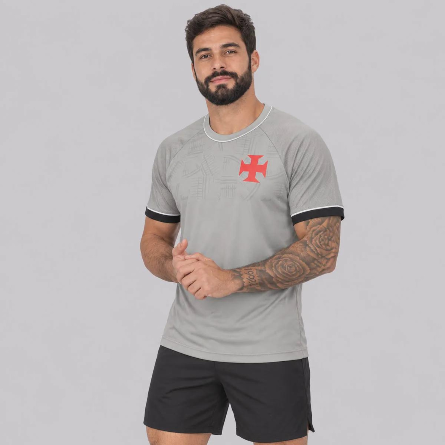 Camisa do Vasco Leveza Masculina - Foto 3