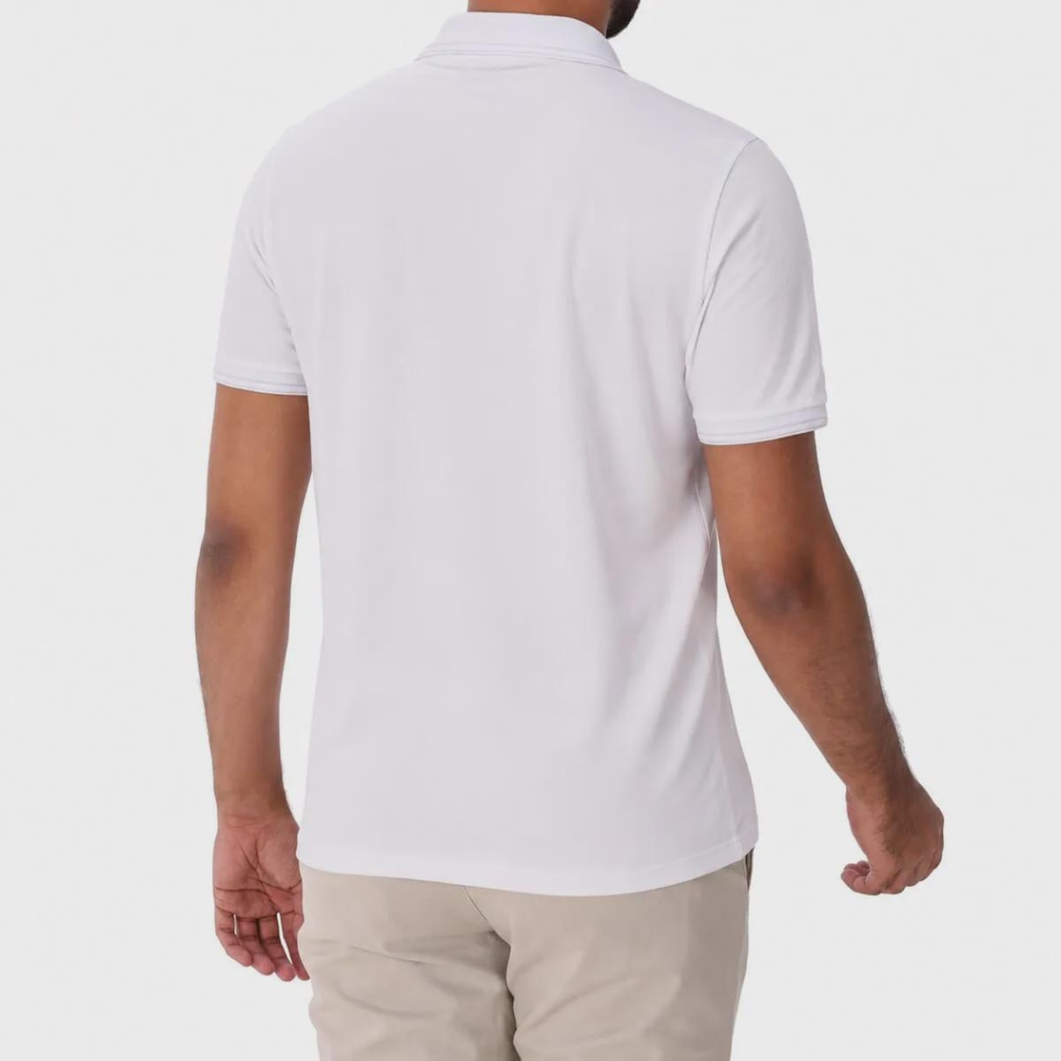 Camisa Polo Slim Piquet Manga Curta Ogochi Masculina - Foto 2