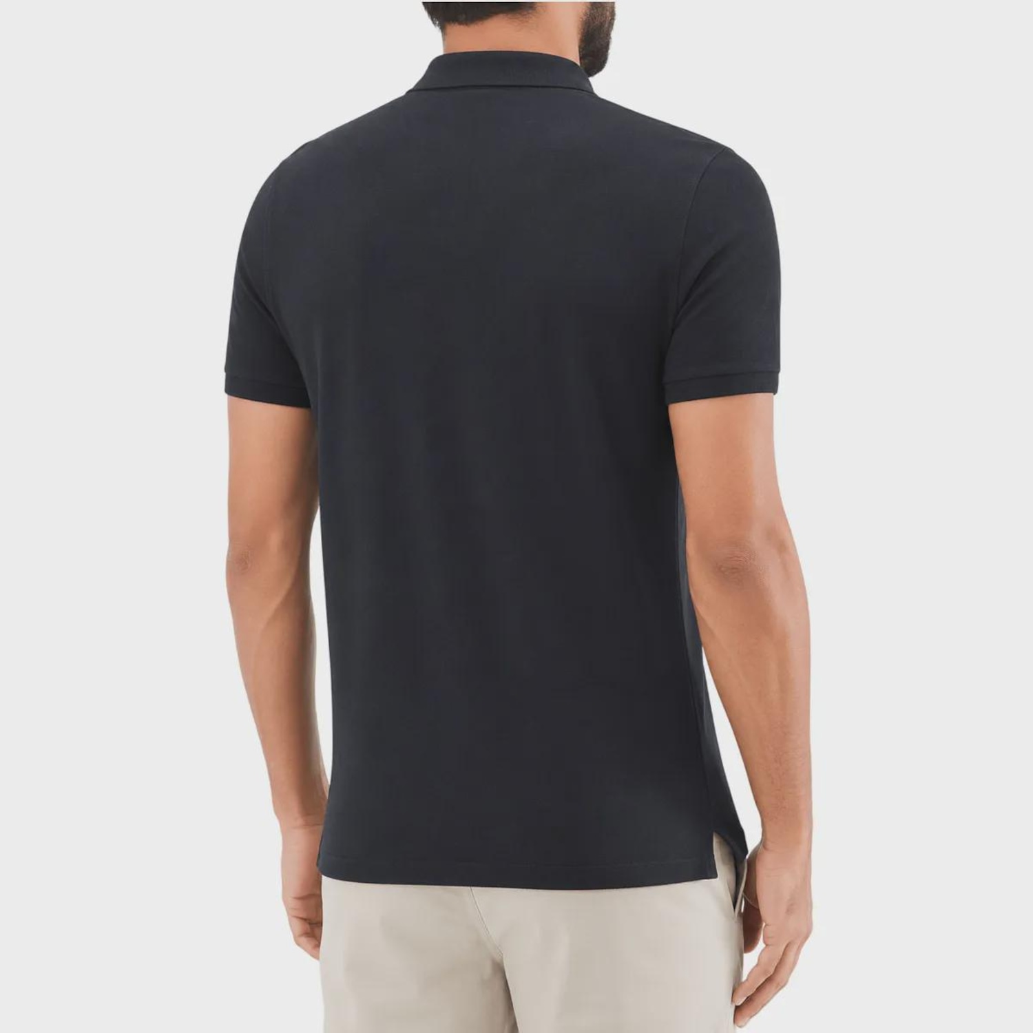 Camisa Polo Manga Curta Slim Ogochi Masculina - Foto 4